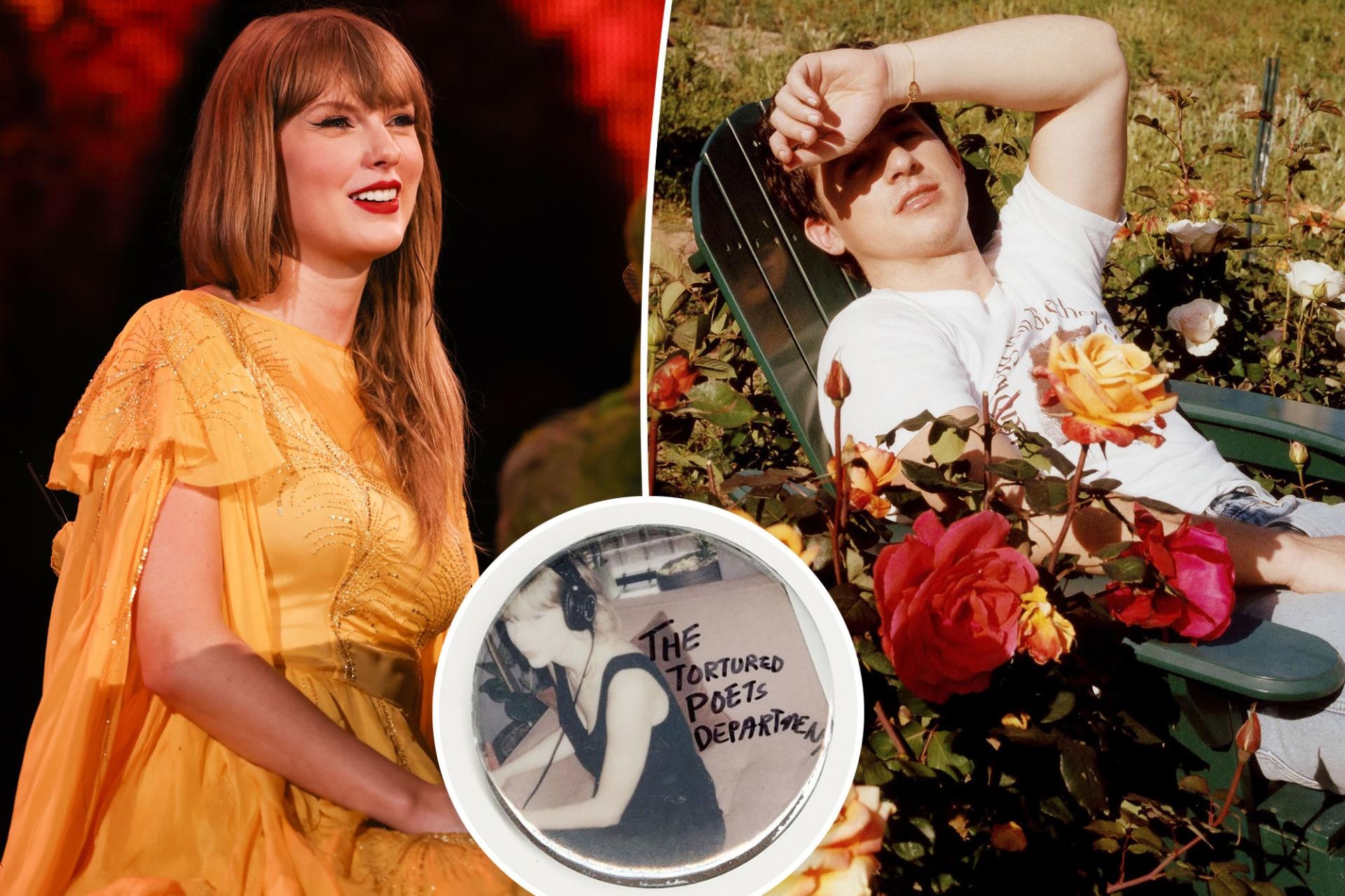 Charlie Puth finally reacts to Taylor Swift name-dro<i></i>pping him on ‘The Tortured Poets Department’