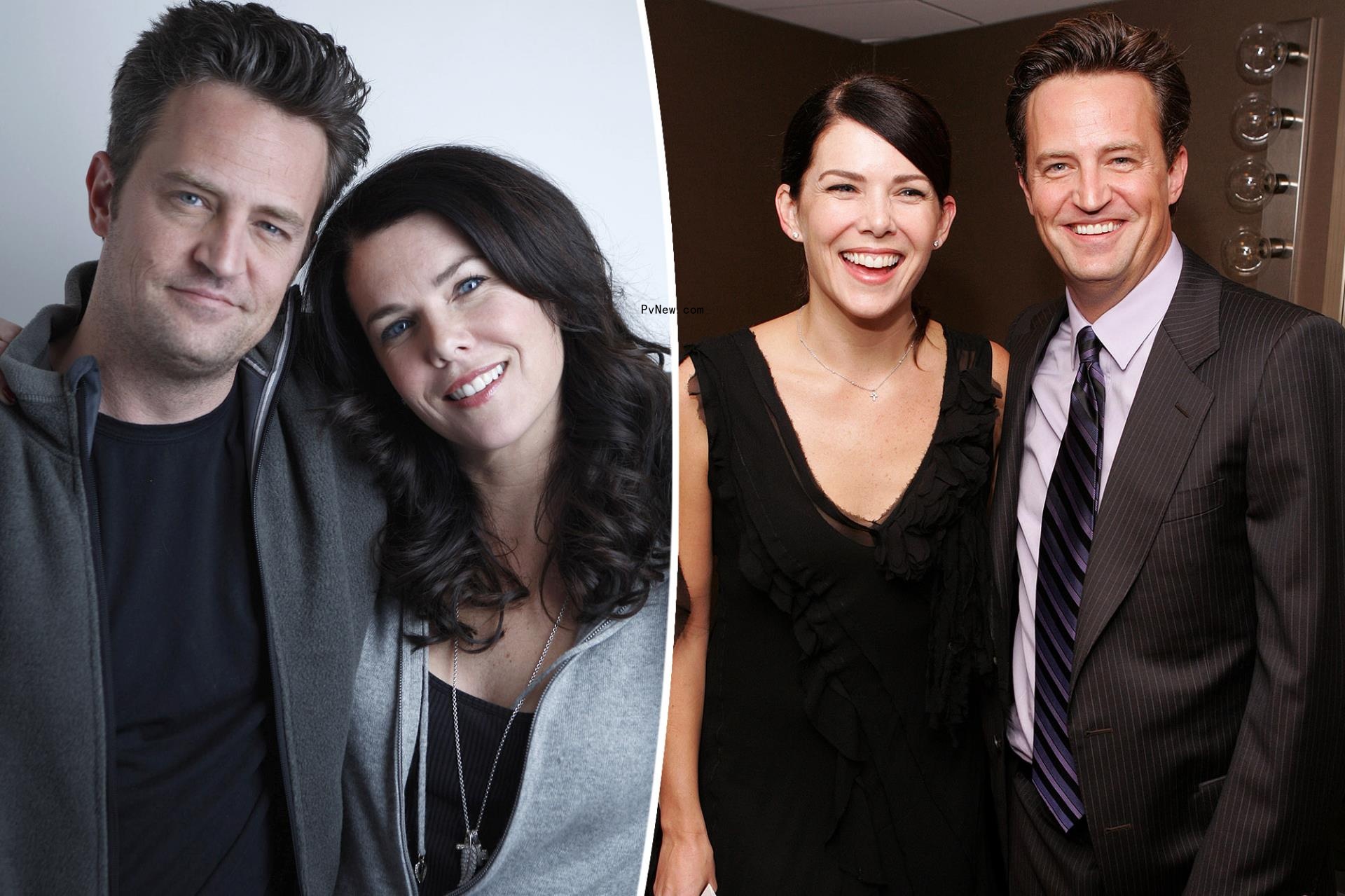 Lauren Graham and Matthew Perry.