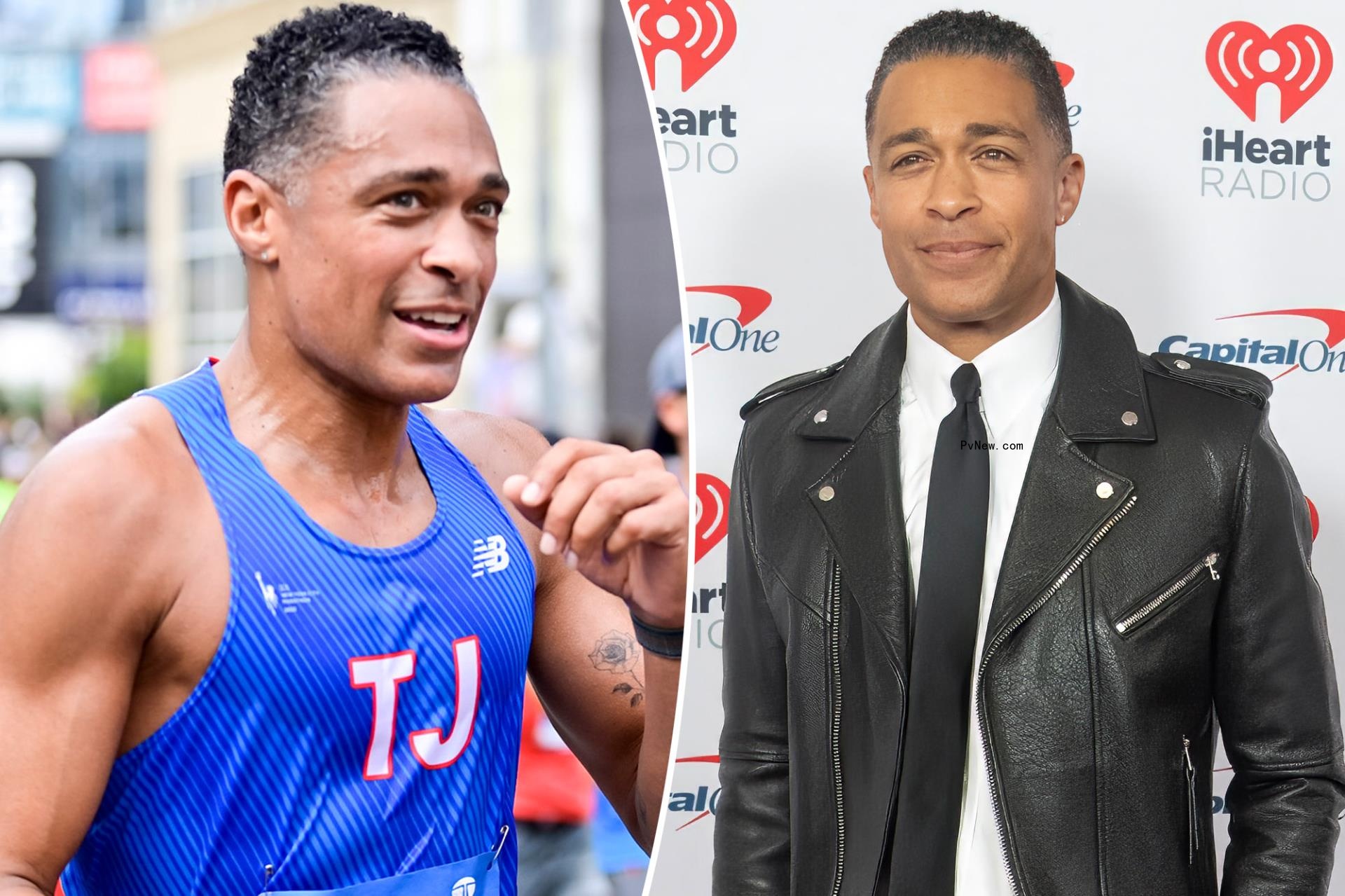 T.J. Holmes split image.