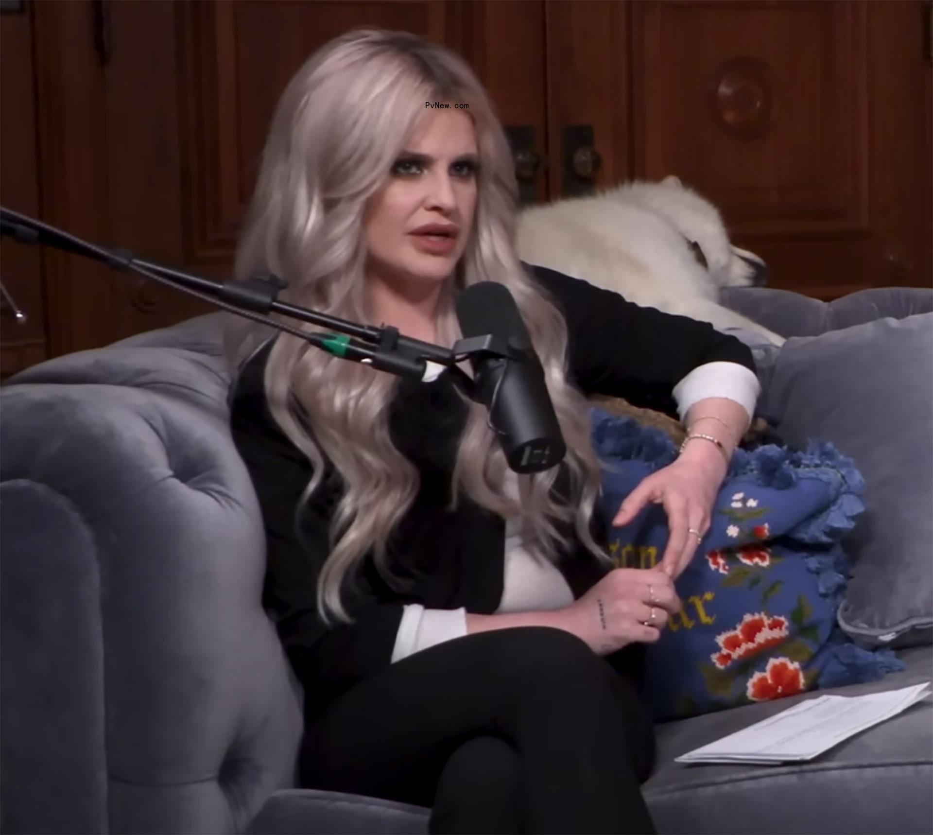 Kelly Osbourne on her podcast.