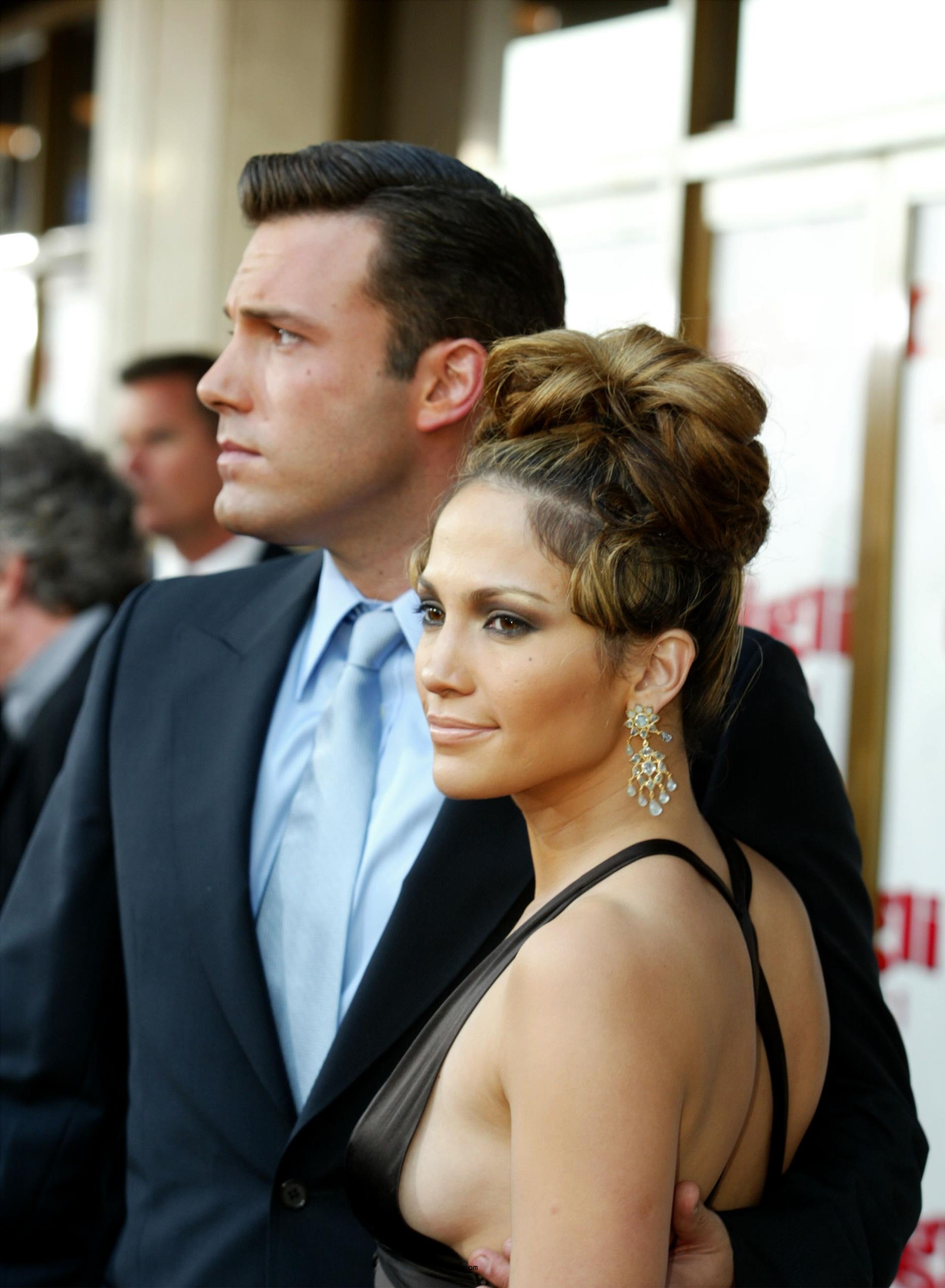 Jennifer Lopez and Ben Affleck in 2003