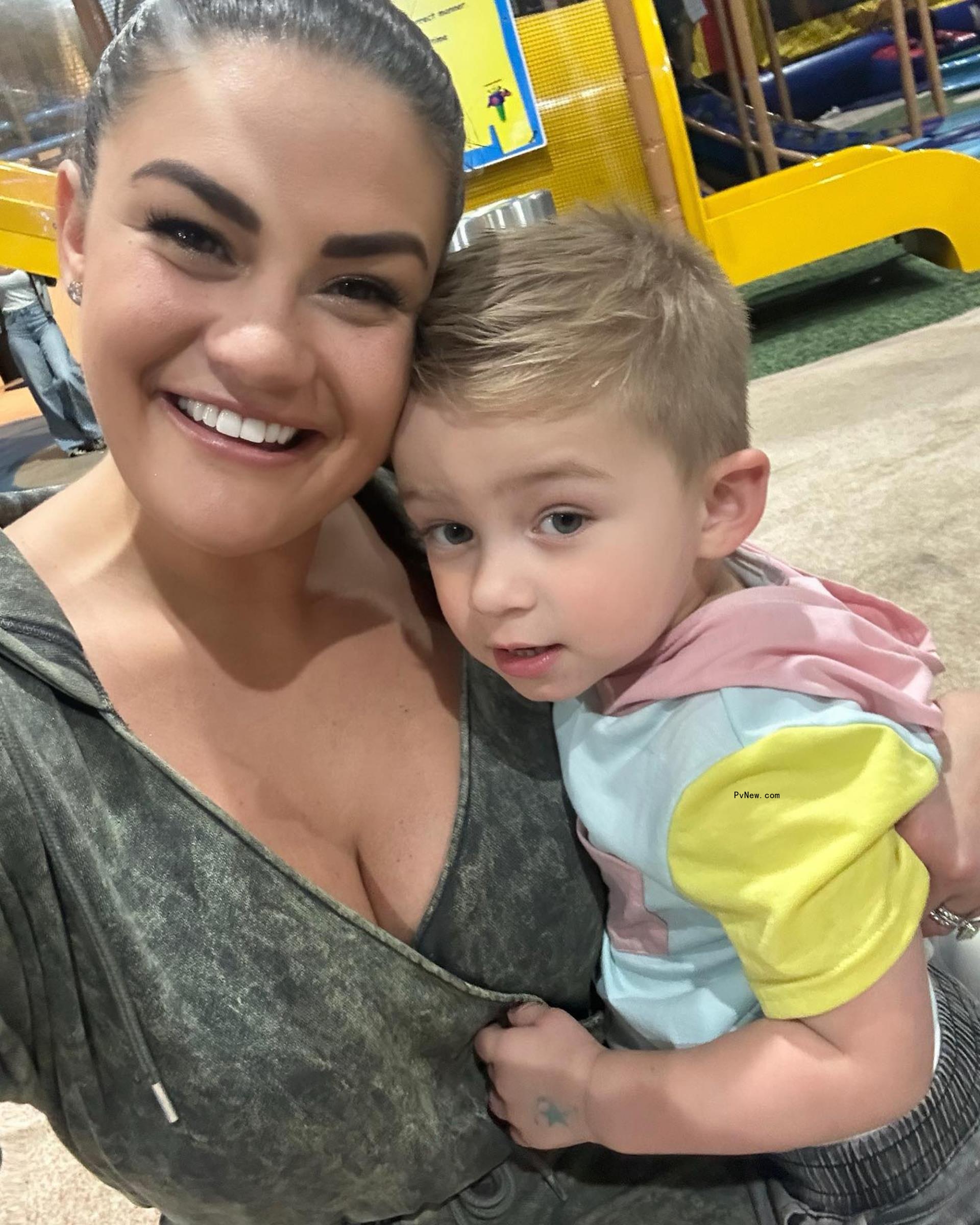 Brittany Cartwright and son