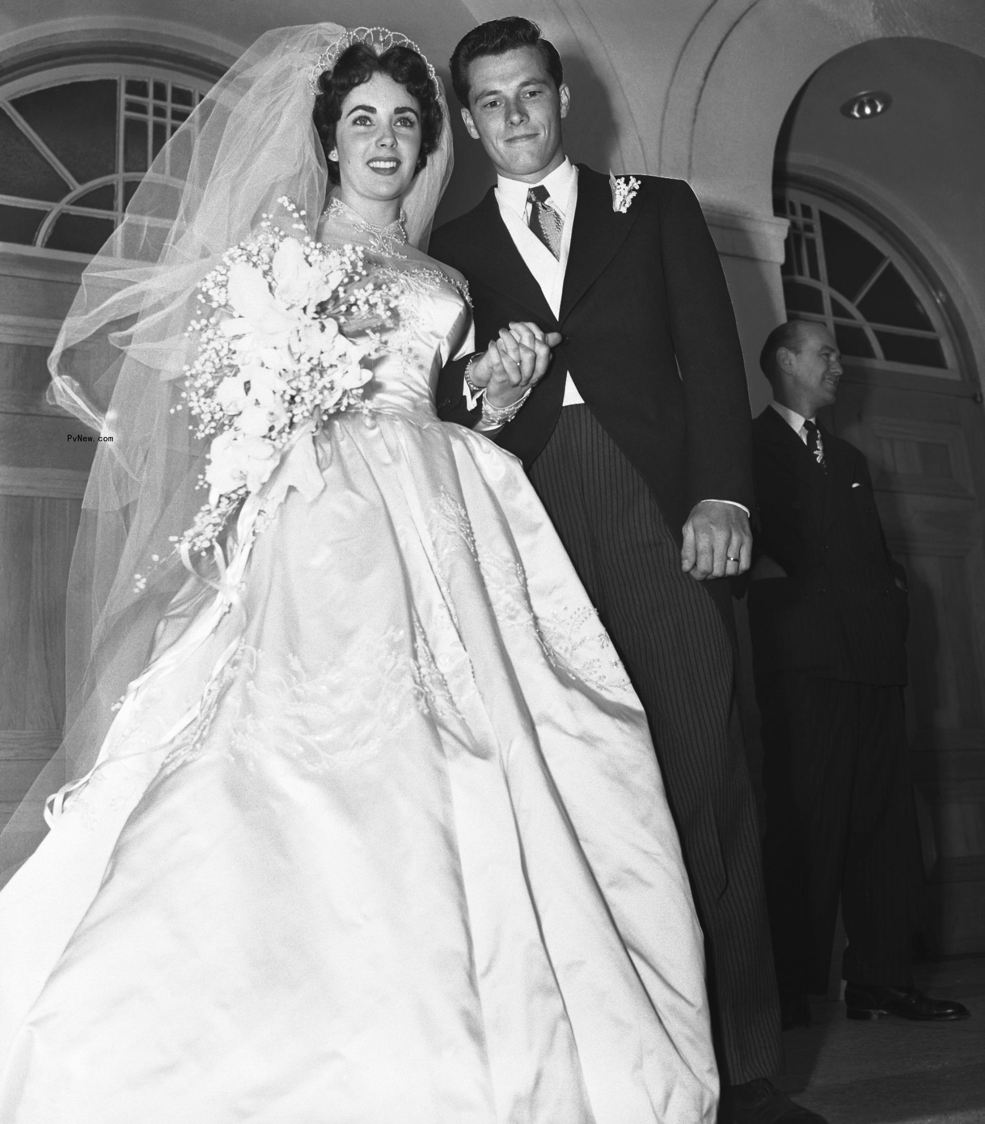 Elizabeth Taylor and Co<i></i>nrad Hilton
