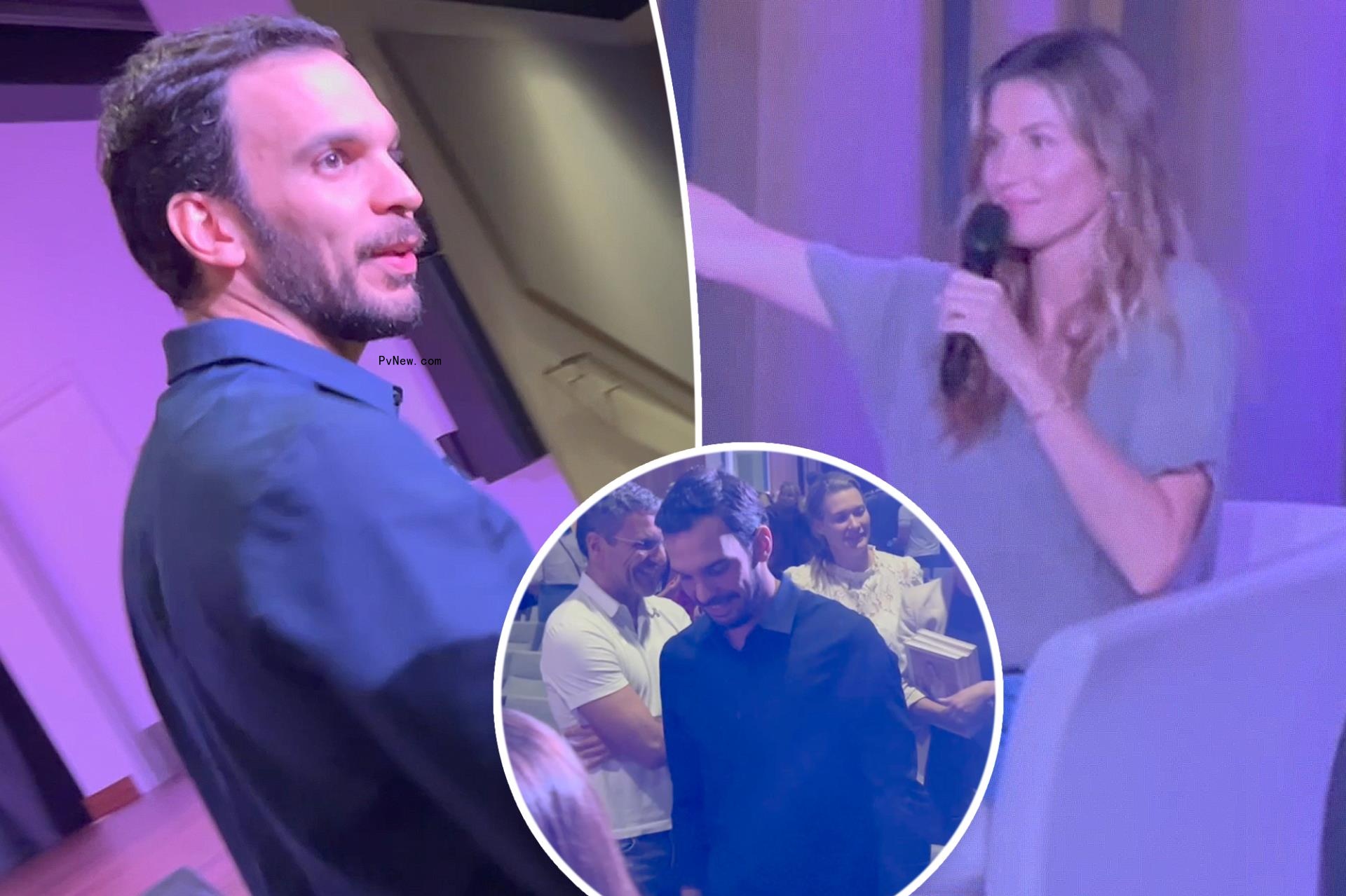 Gisele Bündchen’s boyfriend, Joaquim Valente, supports model at first public event since she denied cheating rumors