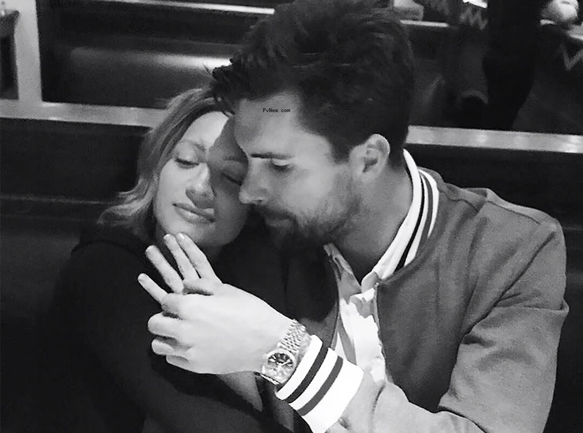 Brittany Snow and Tyler Stanaland