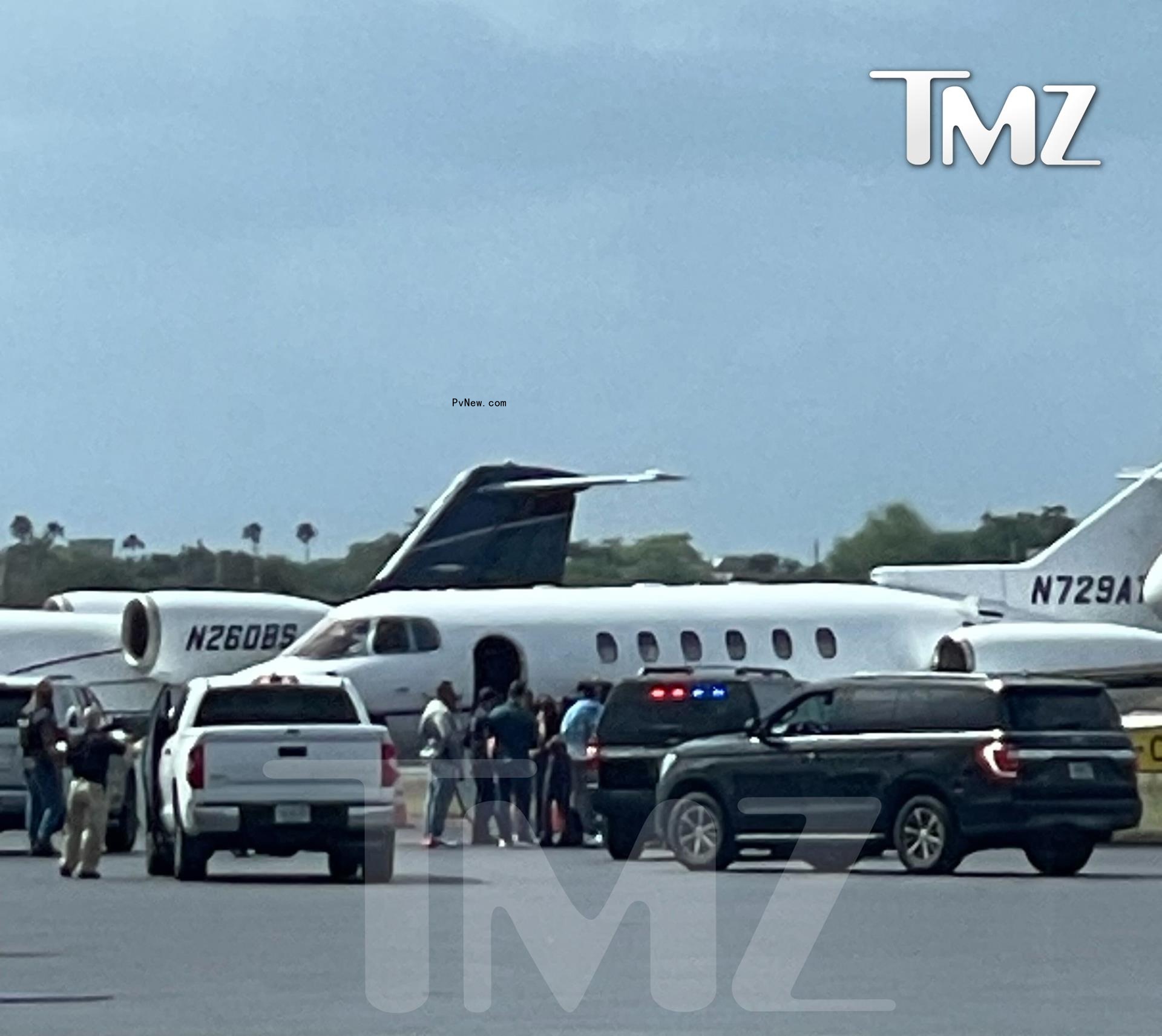 Sean 'Diddy' Combs talks with feds at airport as alleged drug mule is arrested