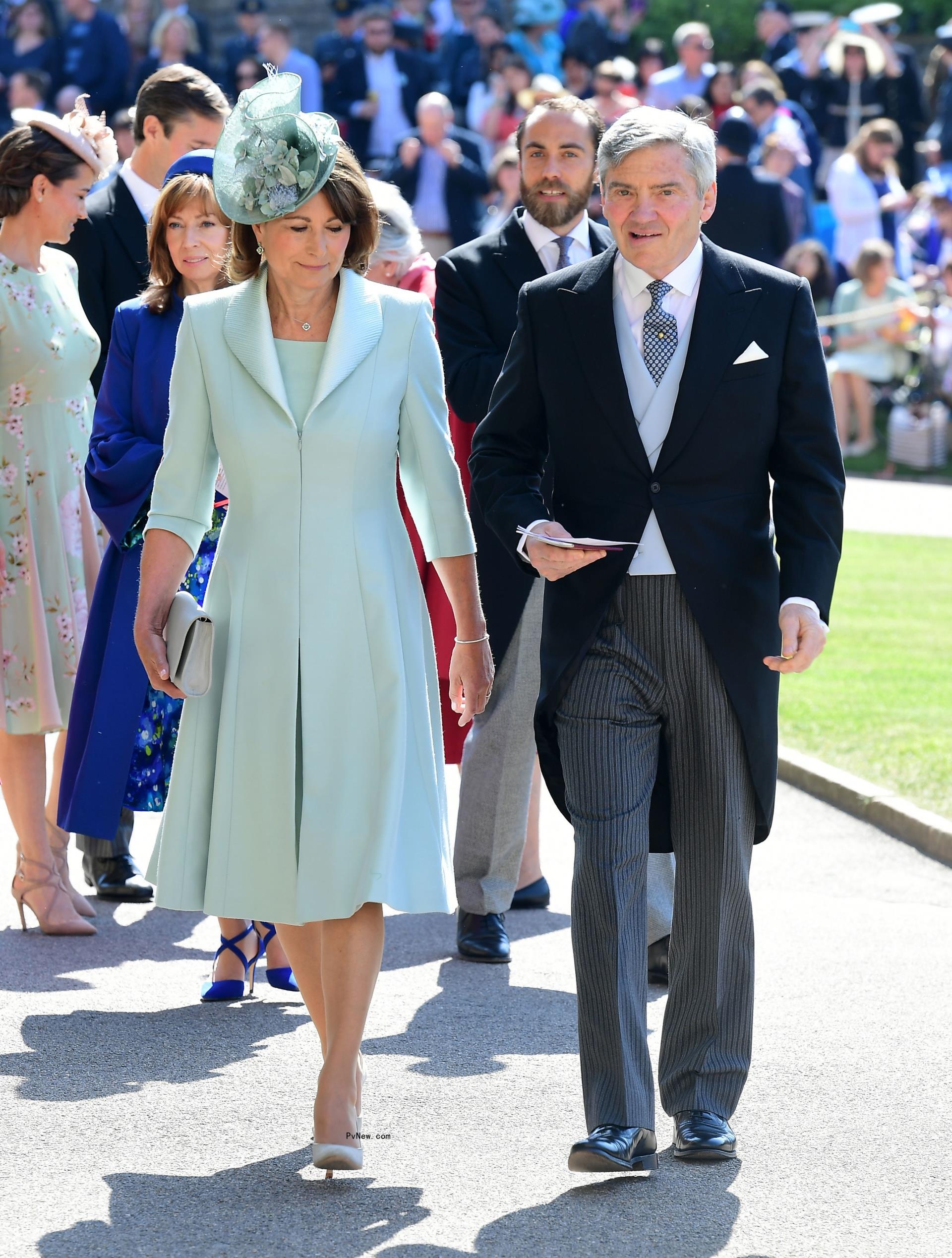 Carol Middleton and Michael Francis 
