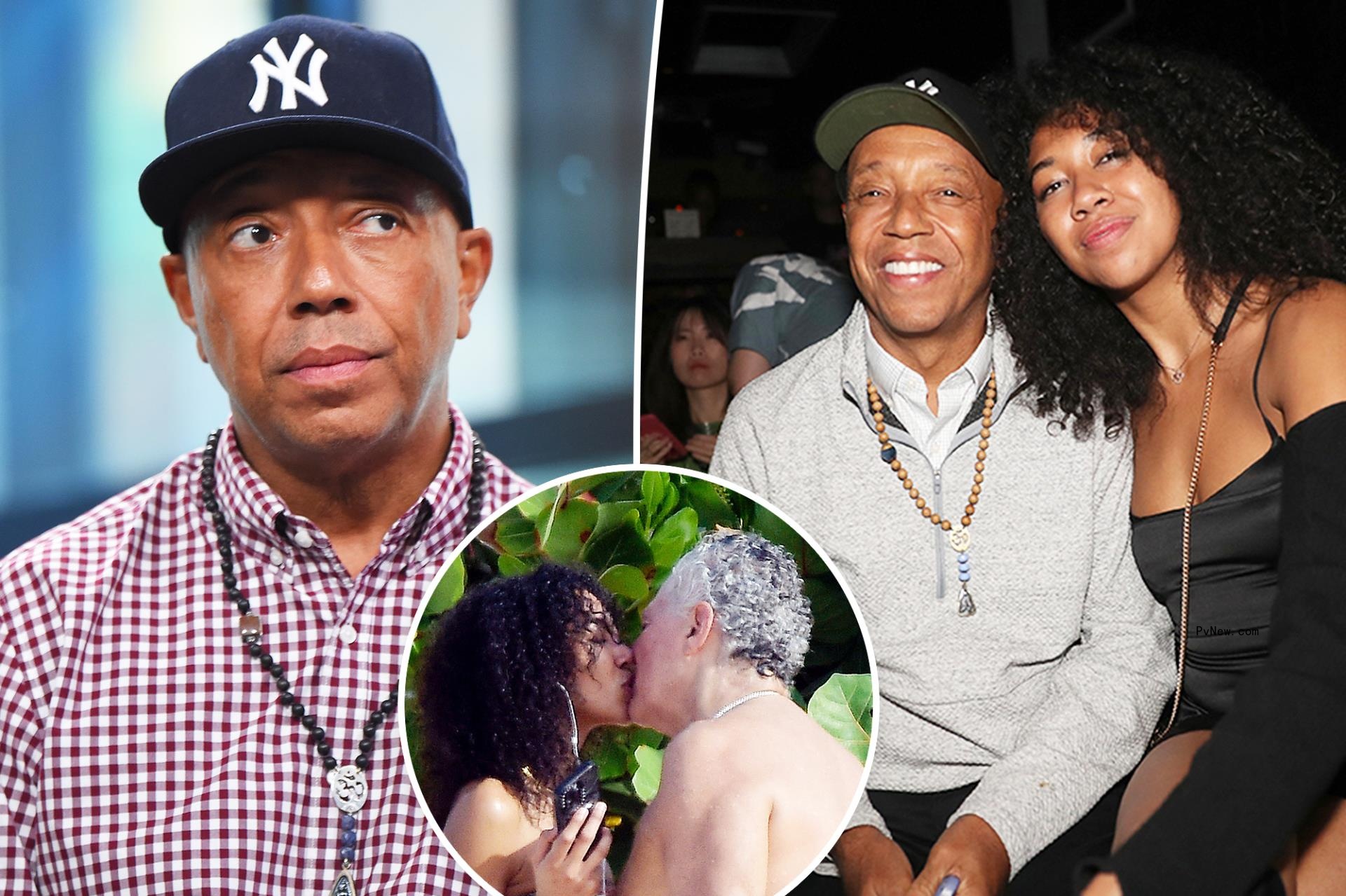 Russell Simmons reacts to 21-year-old daughter Aoki’s co<i></i>ntroversial romance with Vittorio Assaf, 65