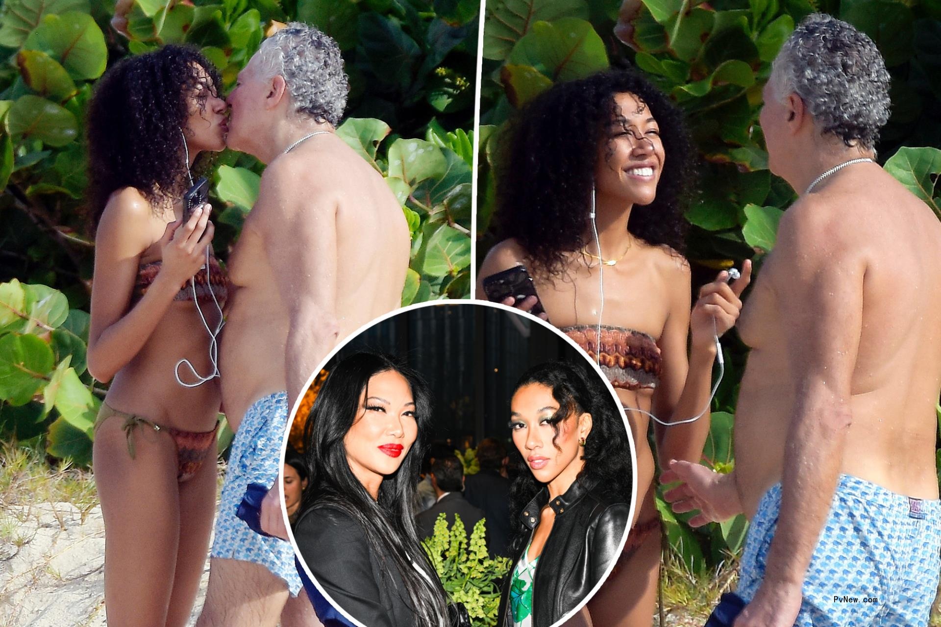 Kimora Lee Simmons seemingly reacts to daughter Aoki, 21, kissing Vittorio Assaf, 65, with cryptic post
