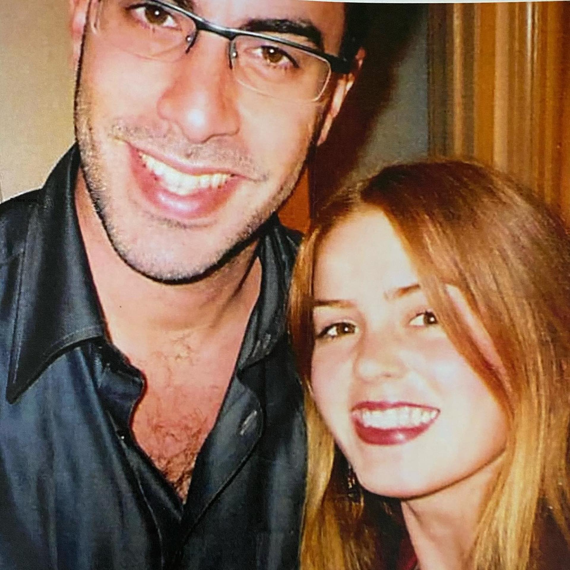 Sacha Baron Cohen and Isla Fisher 
