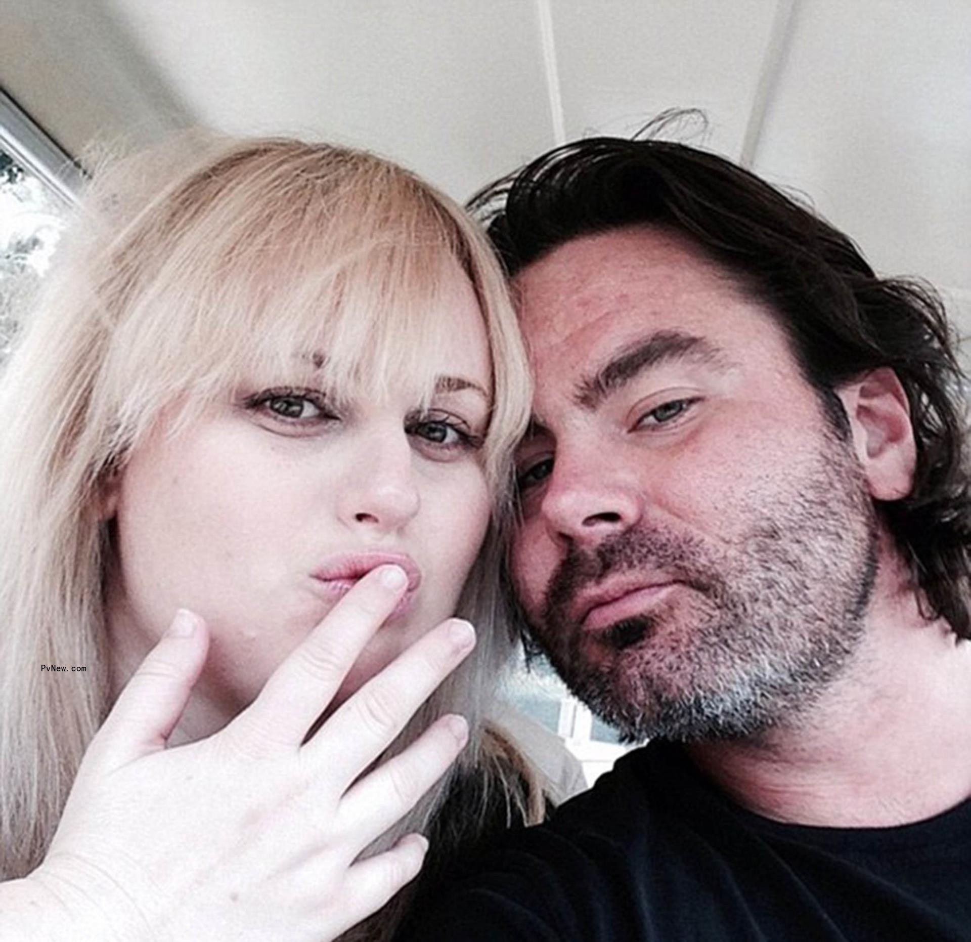 Rebel Wilson and Mickey Gooch Jr. 