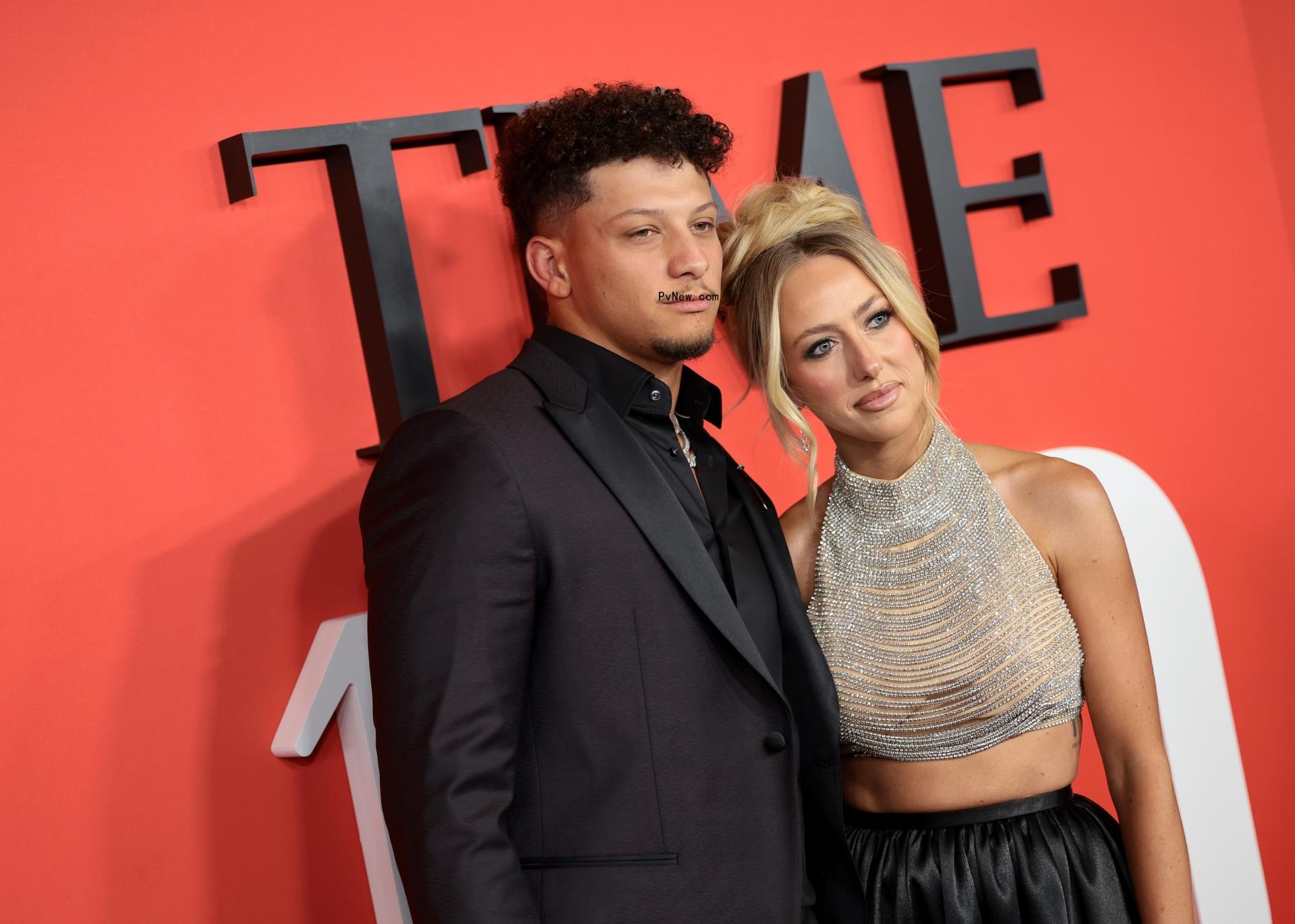 Patrick Mahomes and Brittany Mahomes 