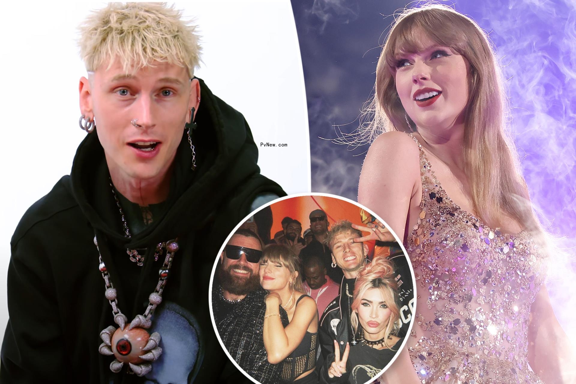 MGK refuses to say anything bad a<i></i>bout ‘saint’ Taylor Swift over fear of her fans