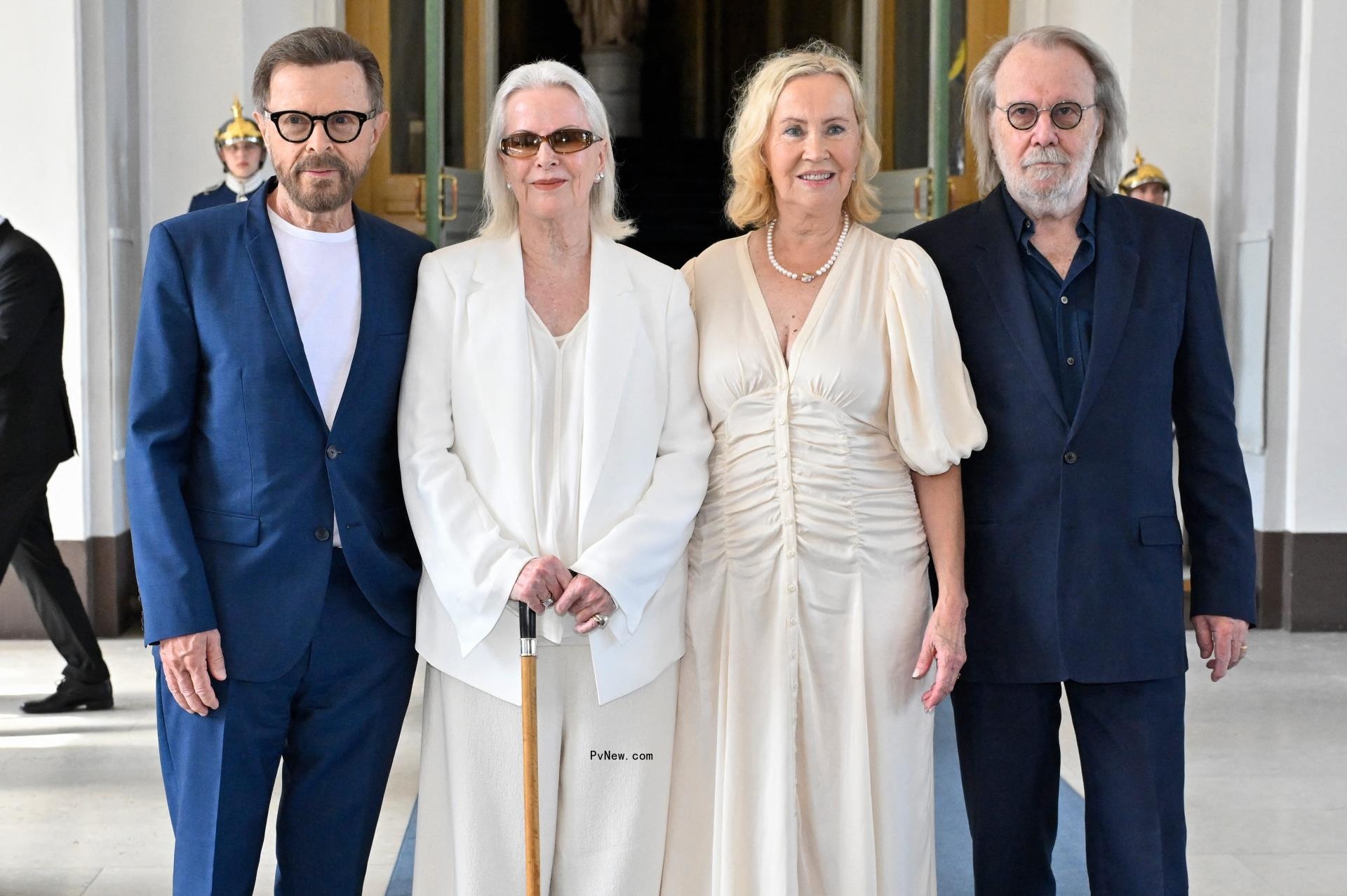 All Four ABBA Members Reunite to Be Knighted at Royal Ceremony in Sweden