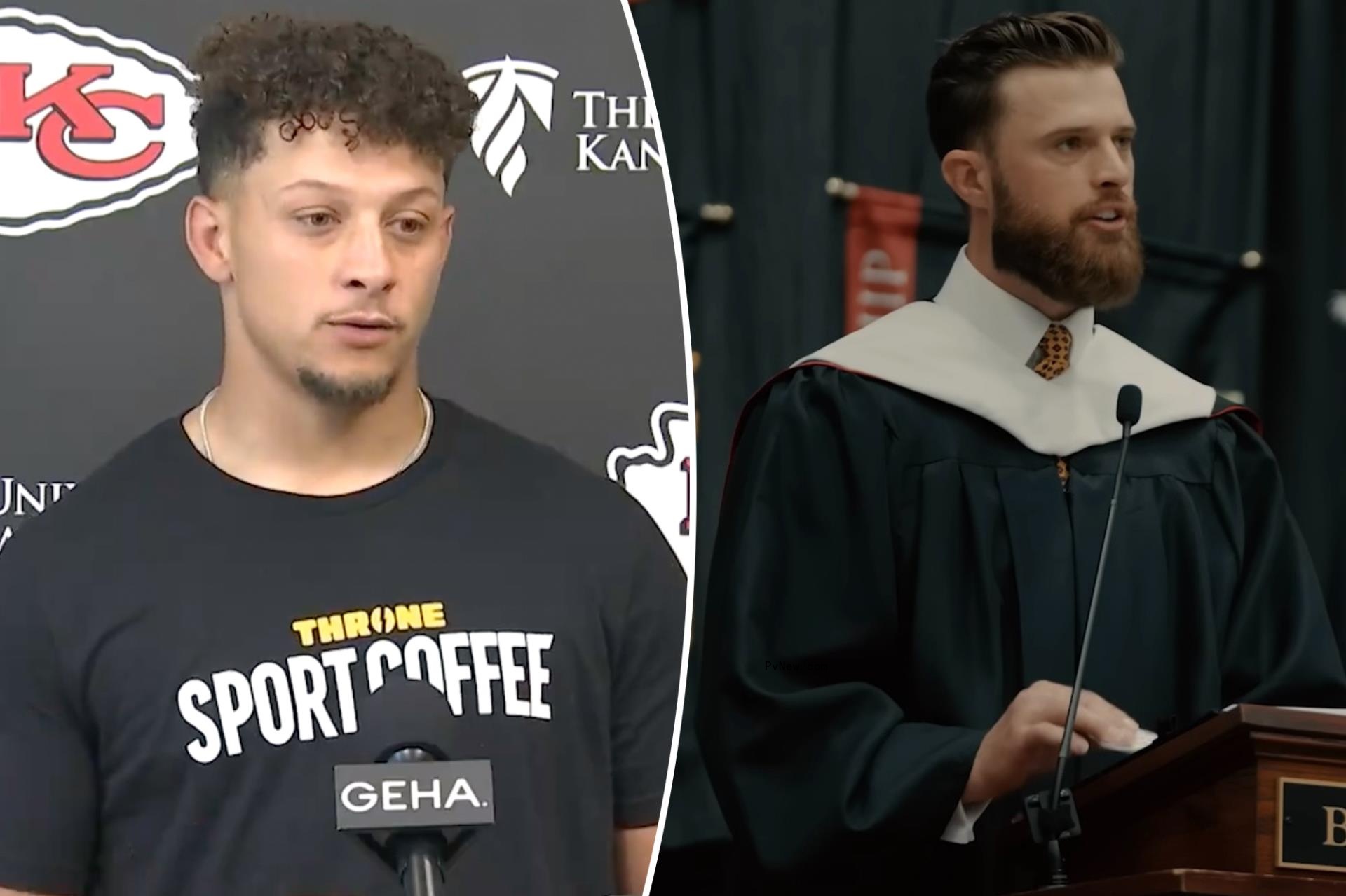 Patrick Mahomes finally reacts to teammate Harrison Butker’s co<i></i>ntroversial ‘homemaker’ speech