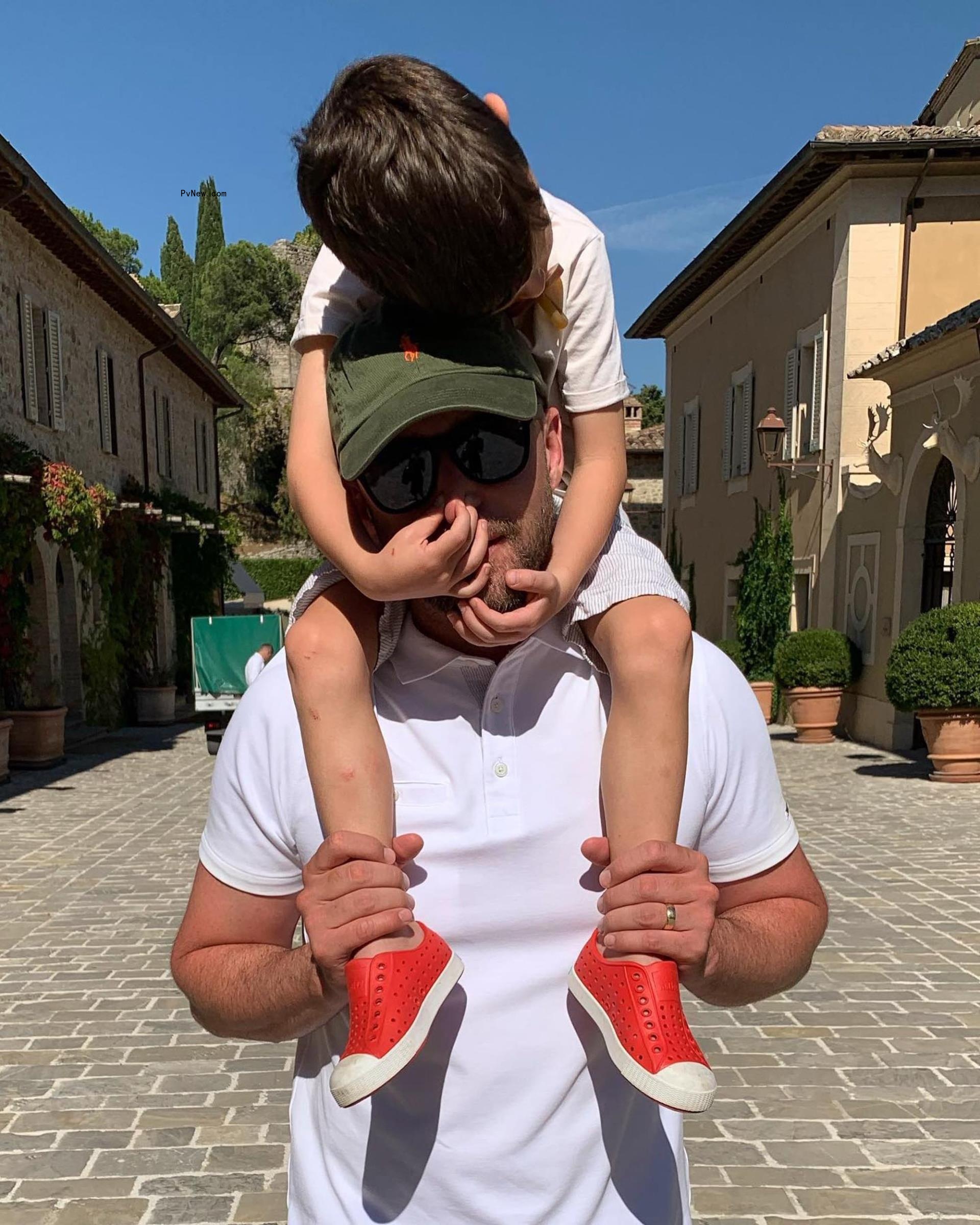 Justin Timberlake and son