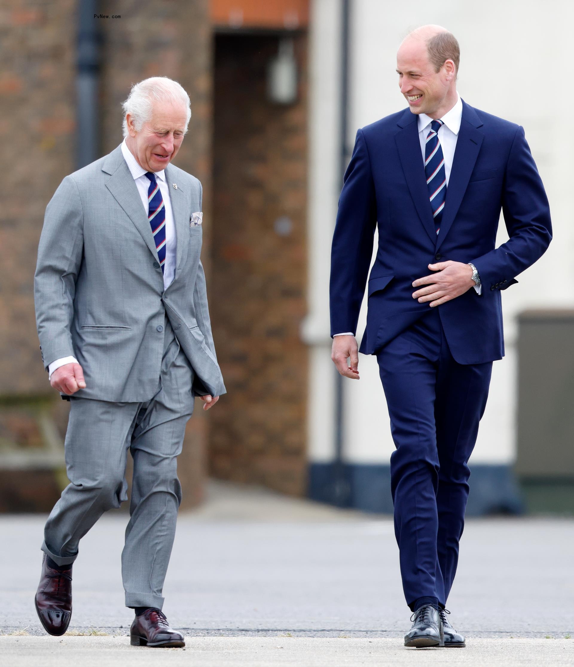 King Charles and Prince William.