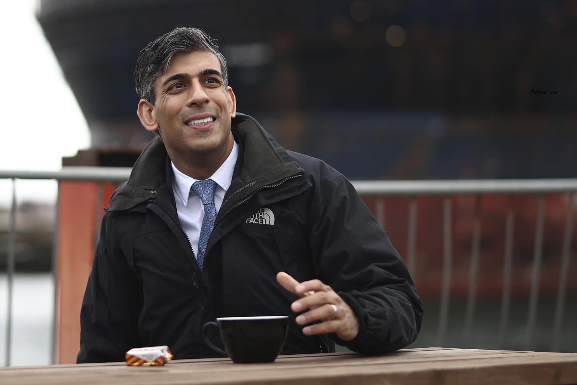 Britain's Prime Minister and Co<i></i>nservative Party leader Rishi Sunak.