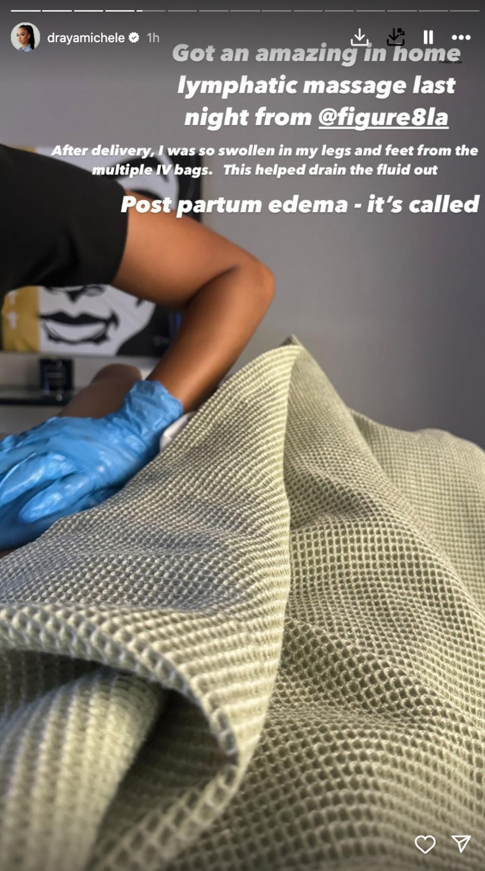Draya Michele's Instagram post.