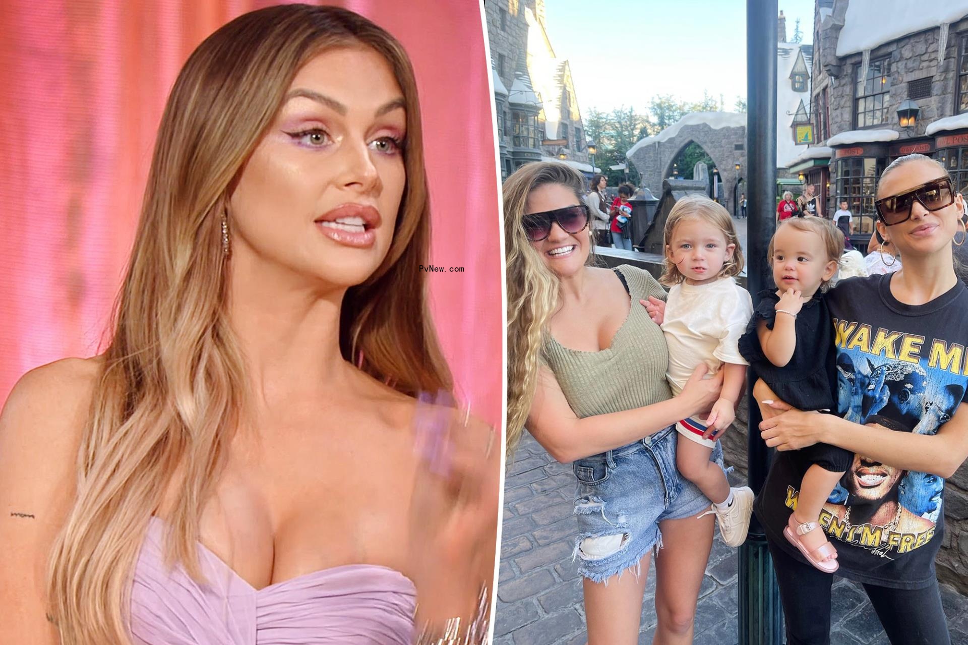 Lala Kent, Brittany Cartwright and their kids