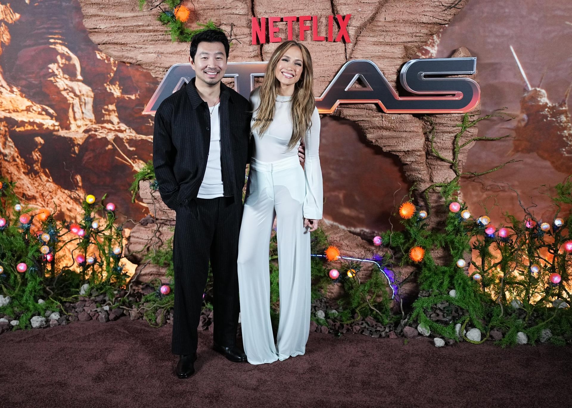 Jennifer Lopez and Simu Liu