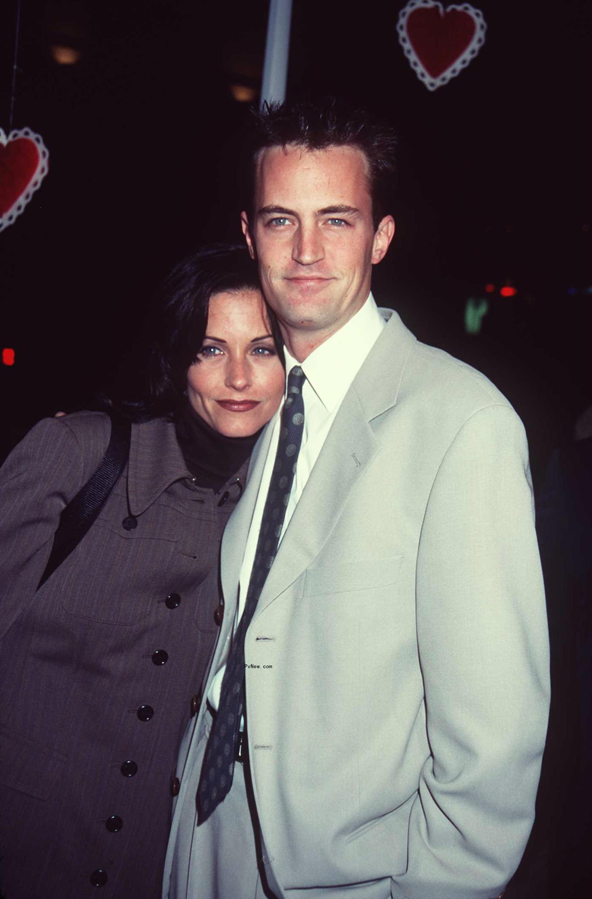 Courteney Cox and Matthew Perry