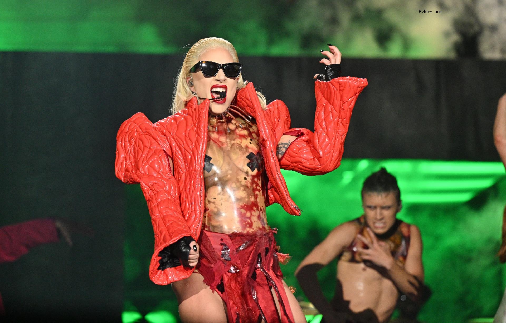 Lady Gaga performs during the 