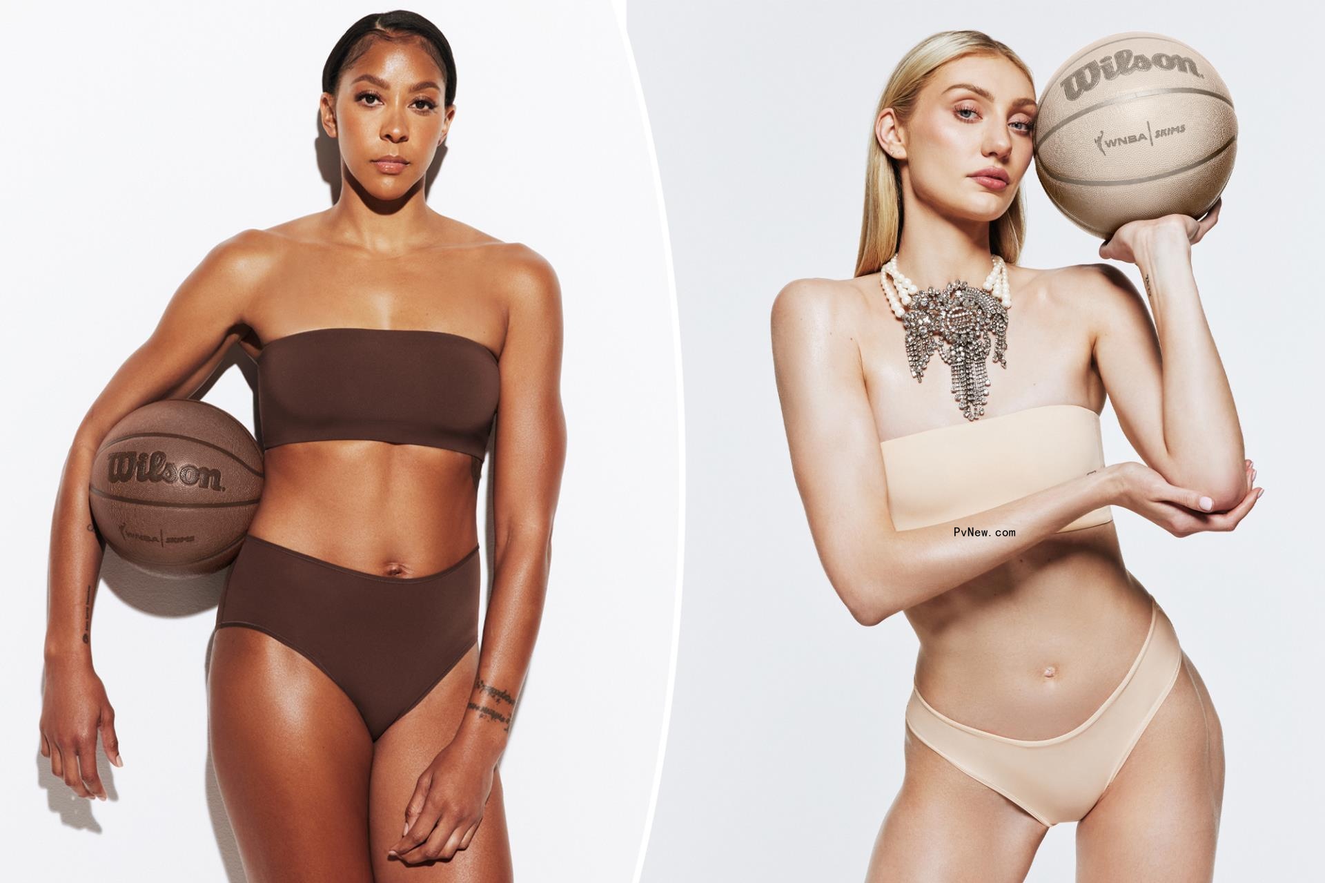 WNBA stars Cameron Brink, Candace Parker and more strip down for new Skims campaign