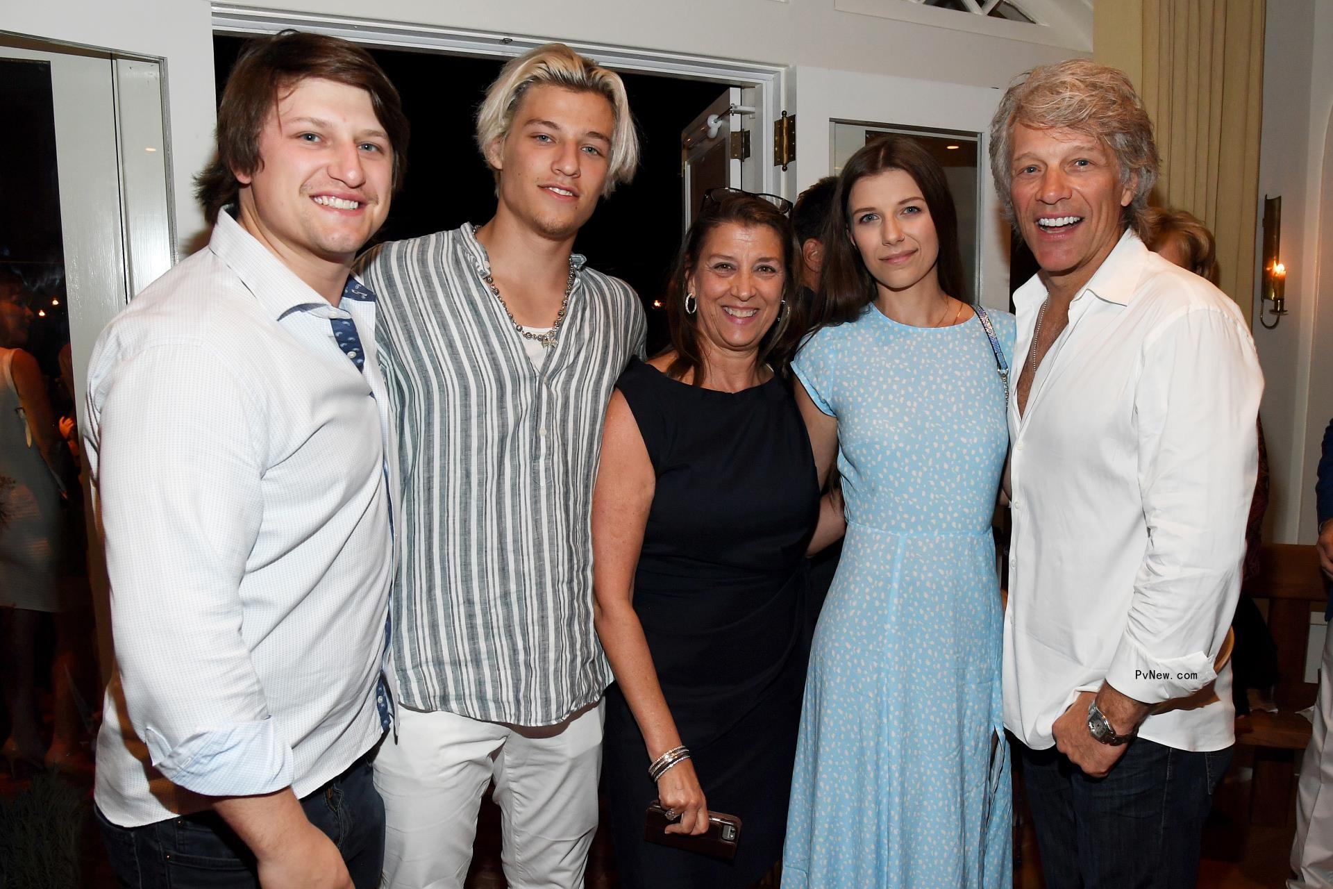 Jon Bon Jovi, Dorothea Hurley and kids