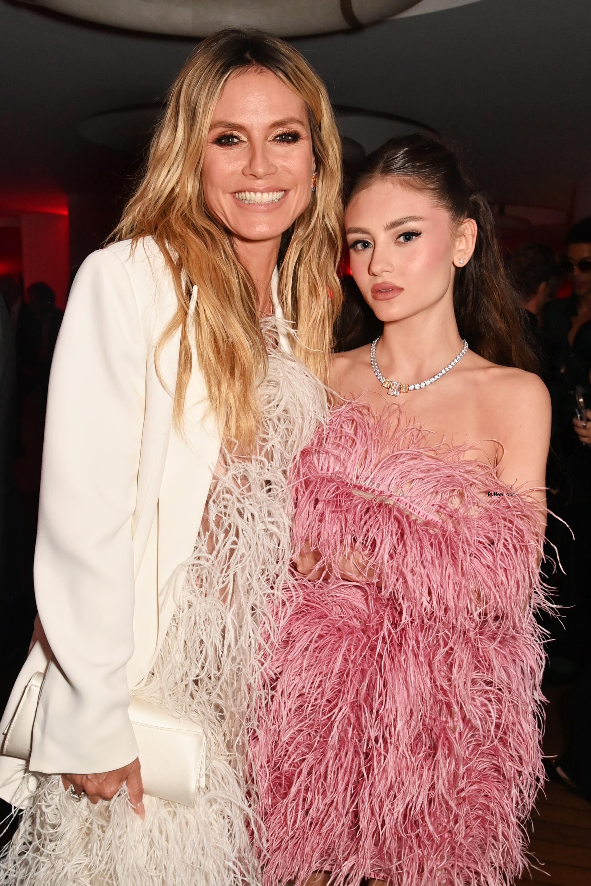 Heidi and Leni Klum