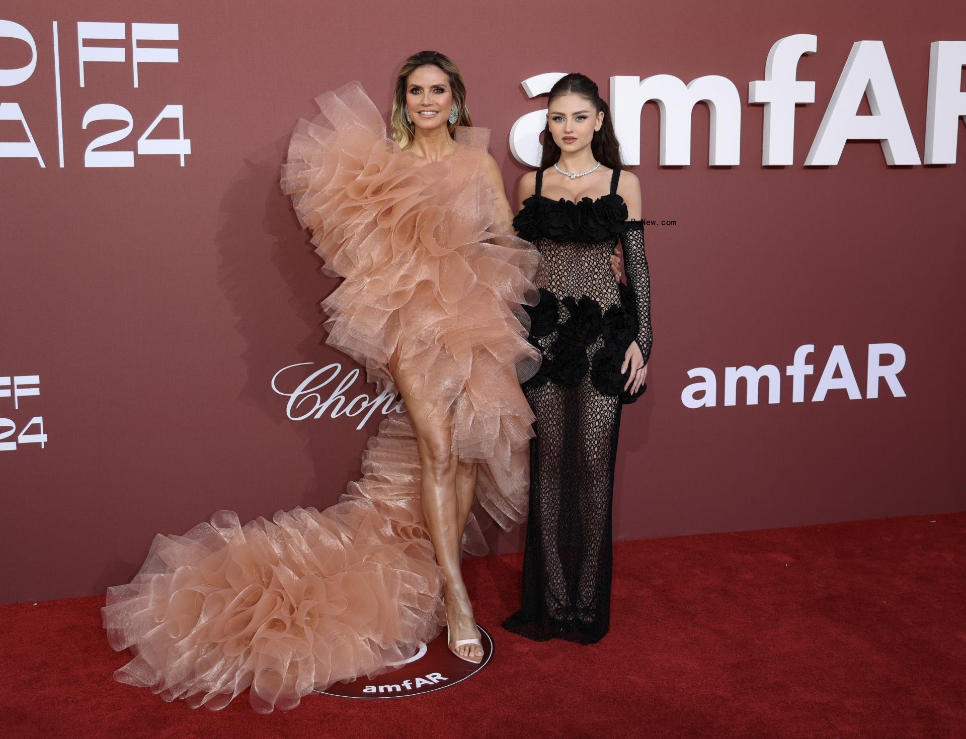 Heidi and Leni Klum