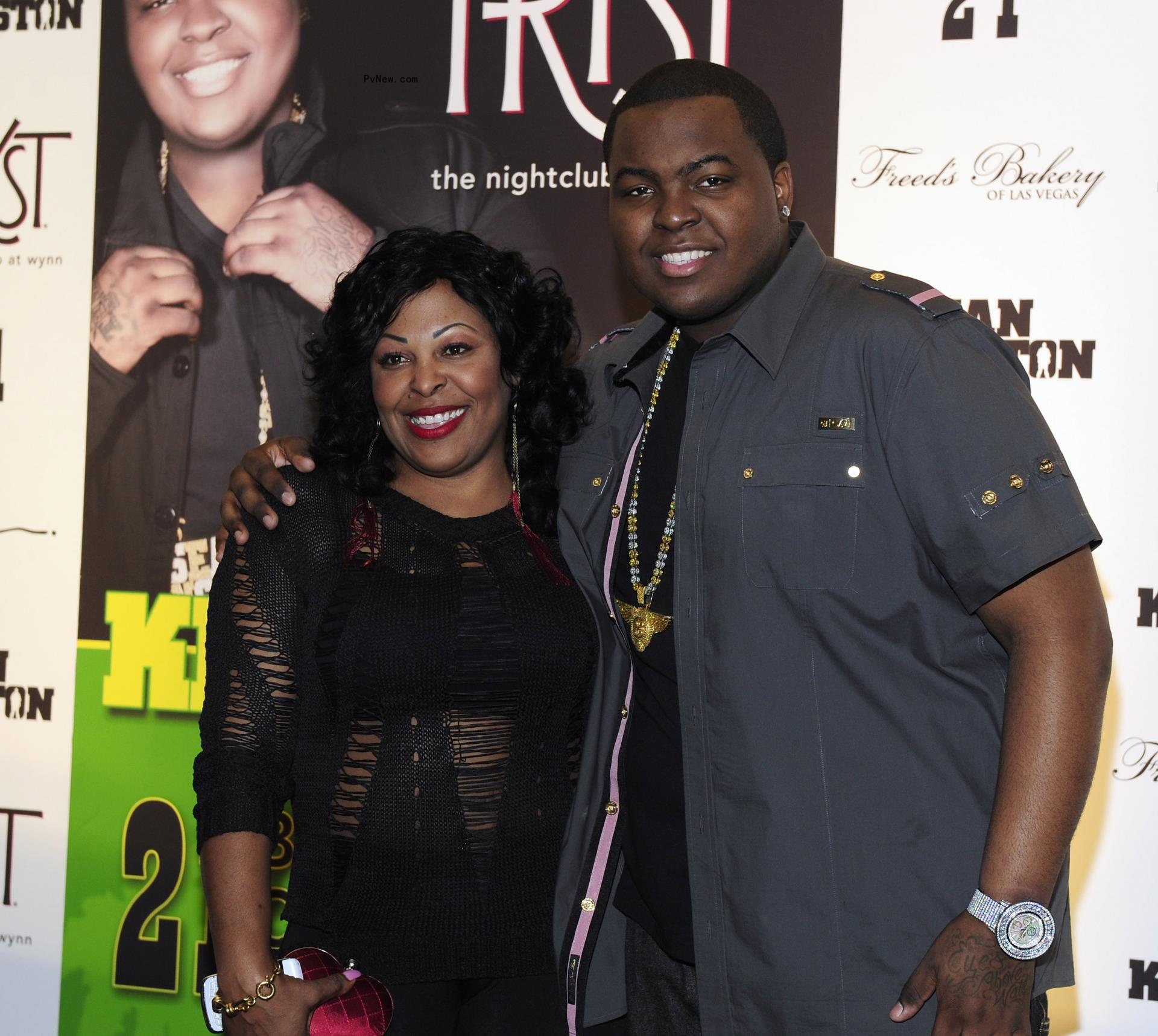 Sean Kingston and his mother Janice Turner