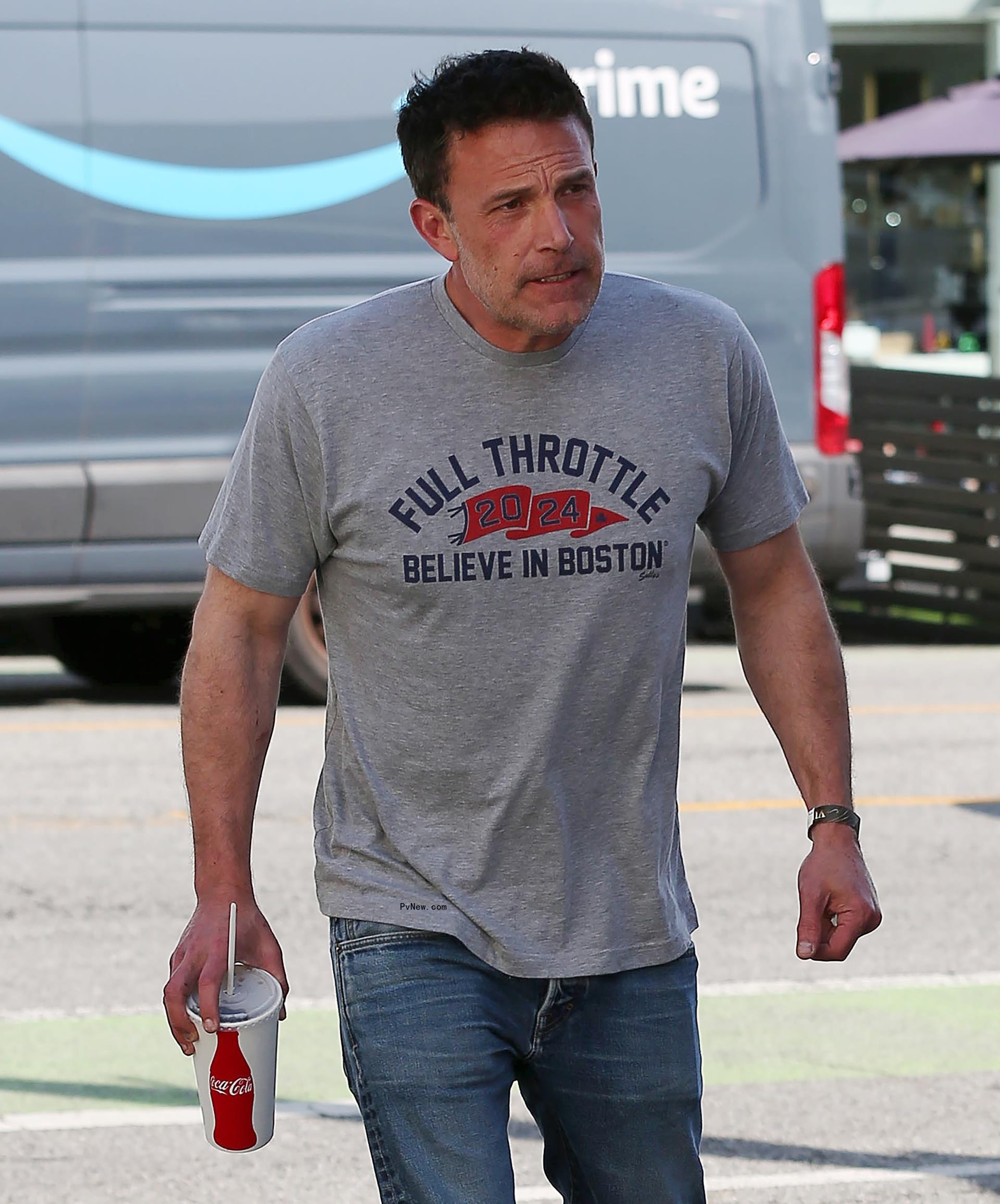 Ben Affleck walking