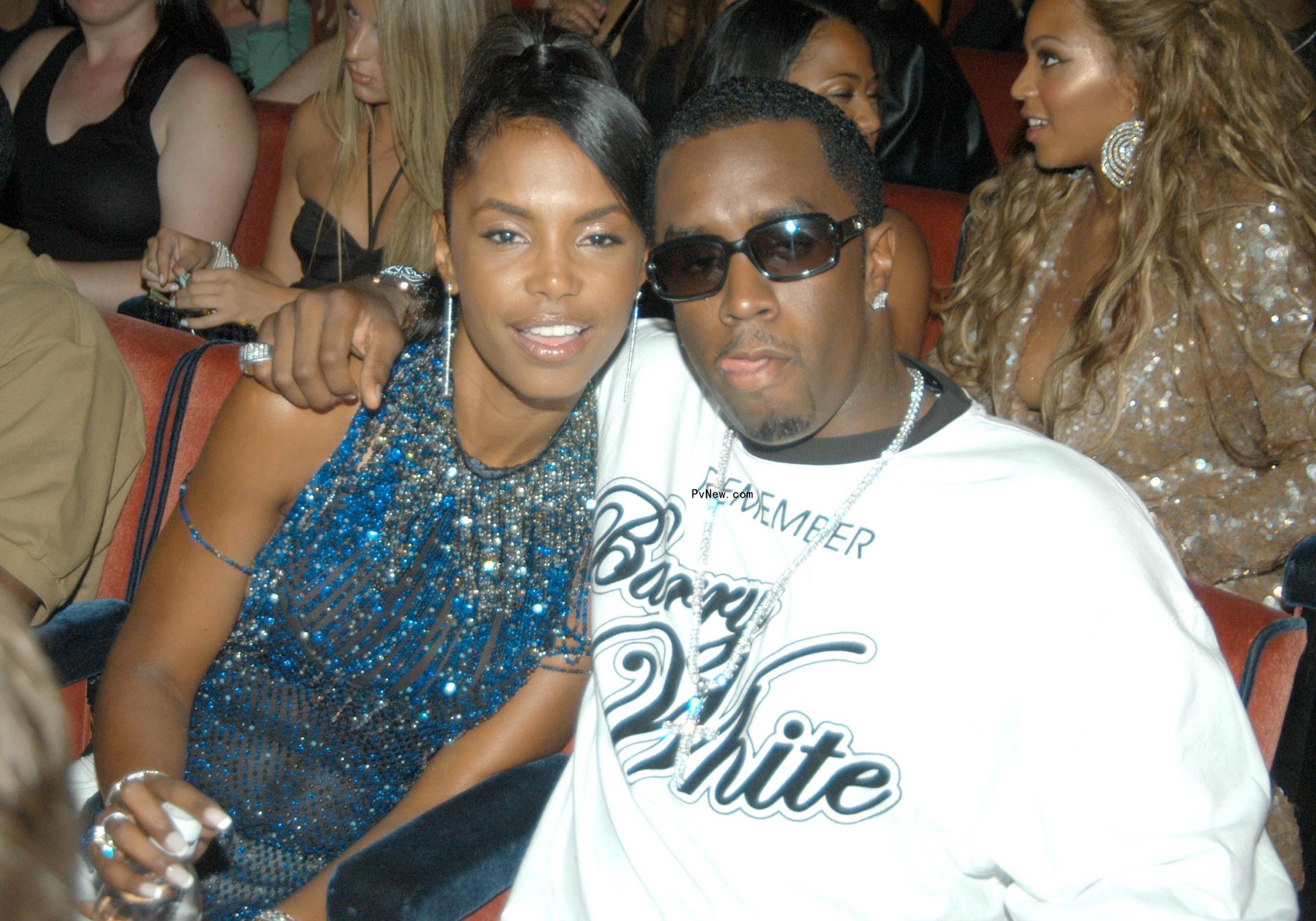 Kim Porter and Sean P. Diddy Combs