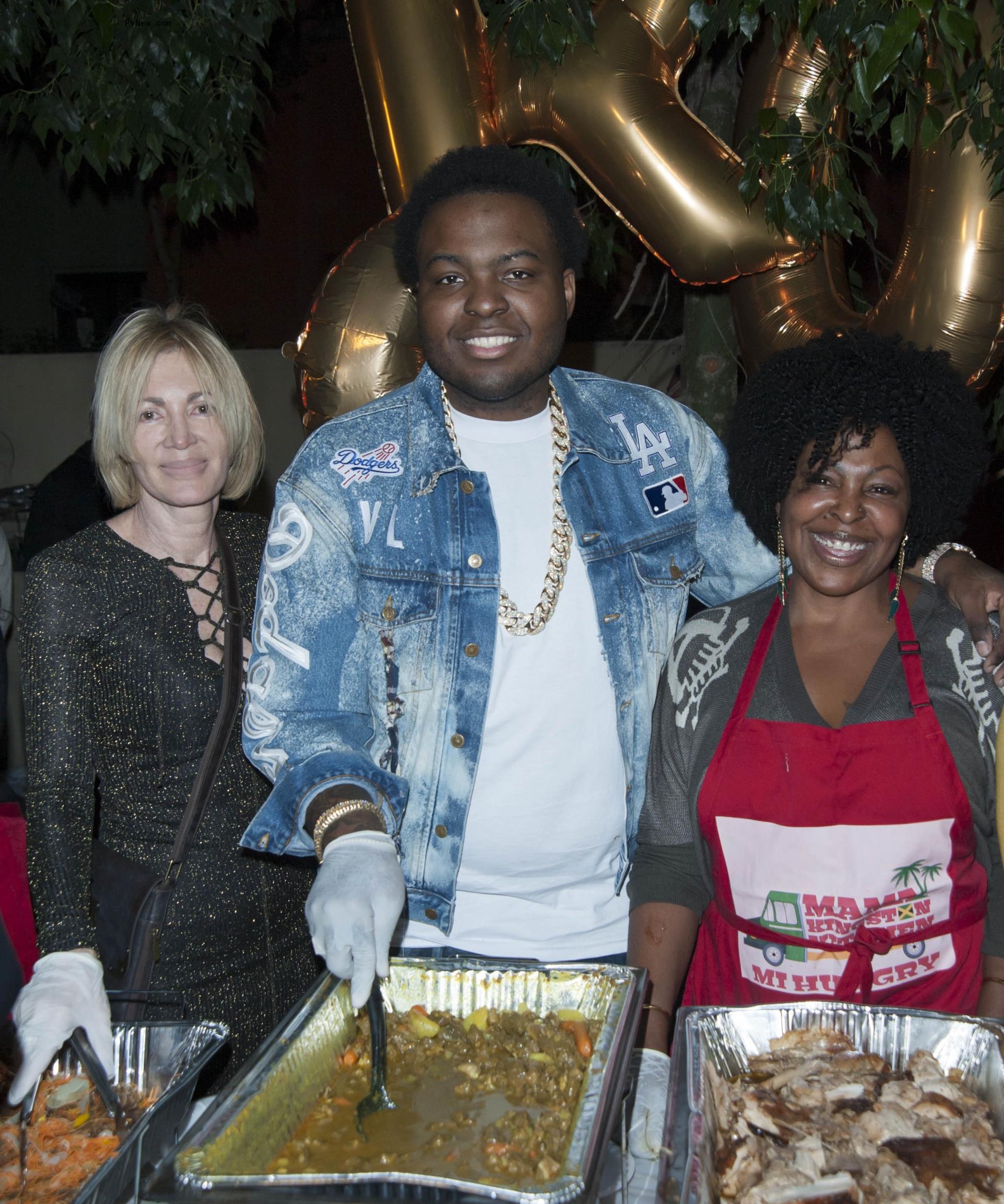 Sean Kingston and his mother, Janice Turner