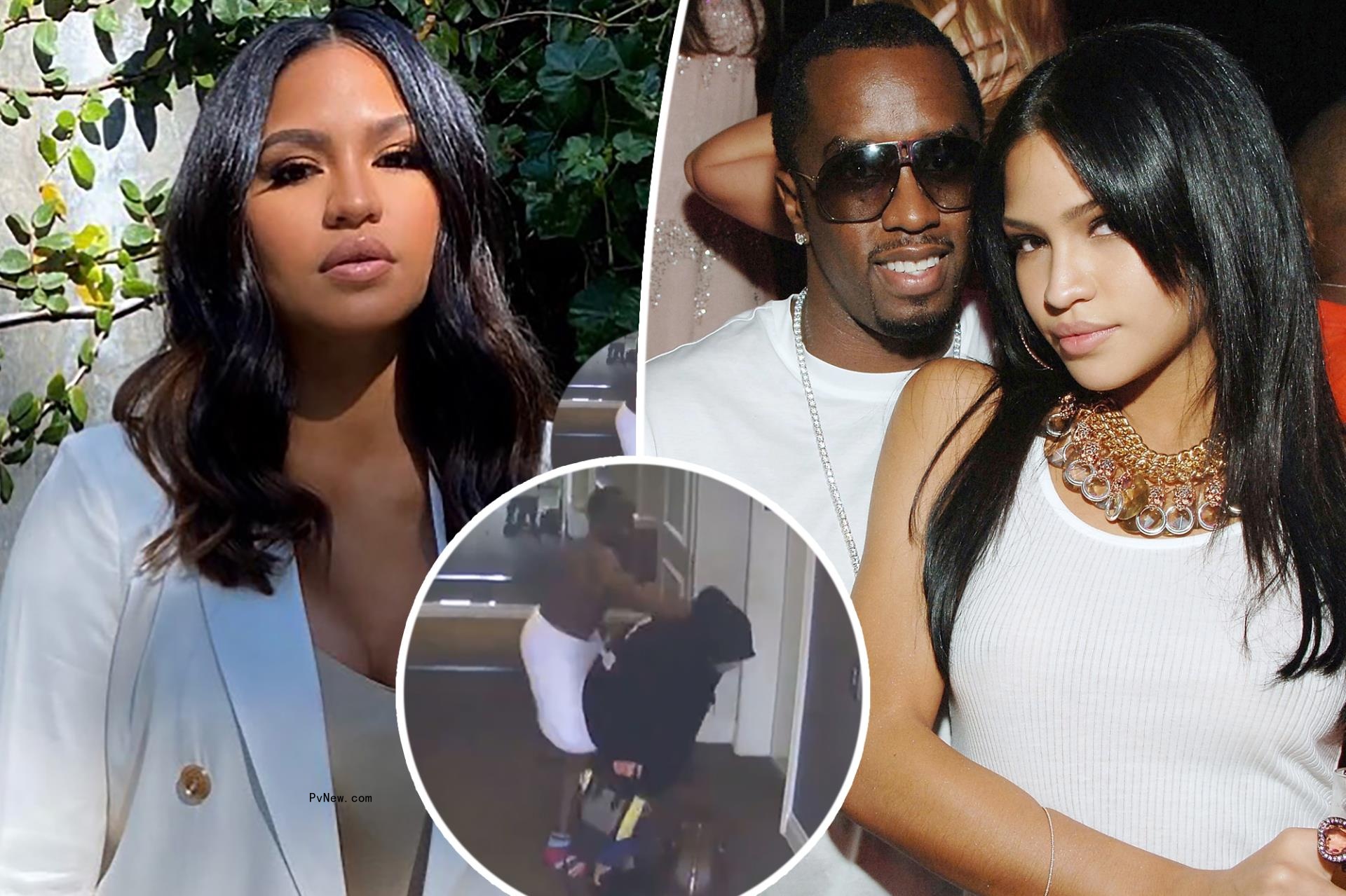 Cassie Ventura and Sean 