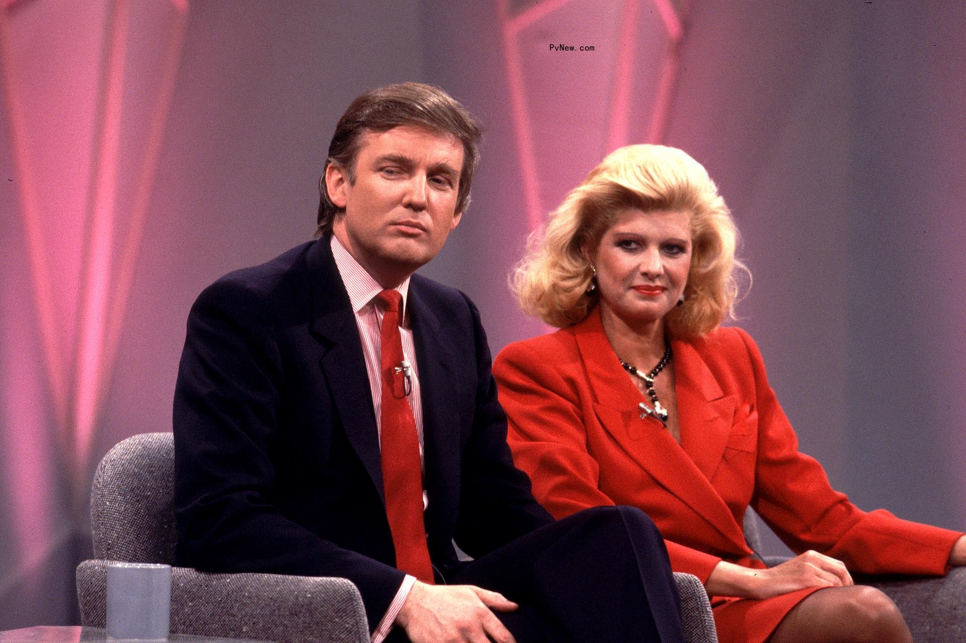 Do<i></i>nald Trump and Ivana Trump.