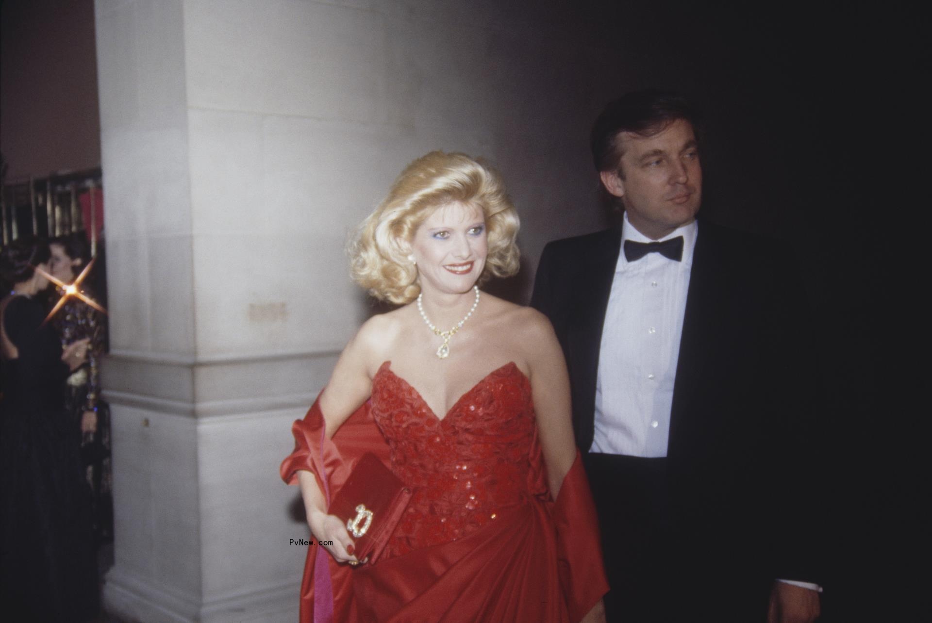 Ivana Trump and Do<i></i>nald Trump.