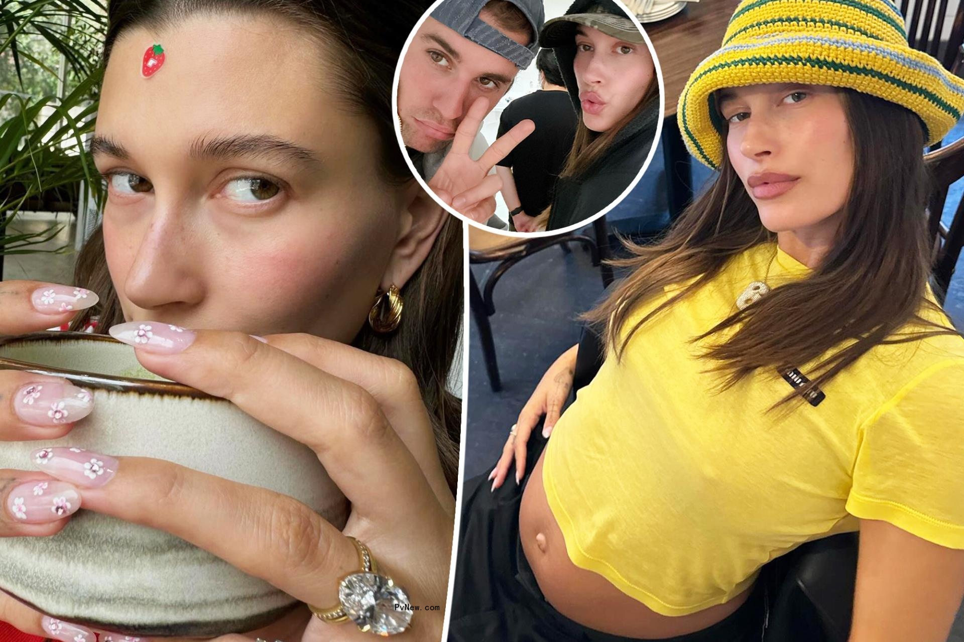 Fans are co<i></i>nvinced Hailey Bieber teased the sex, name of her and Justin’s baby
