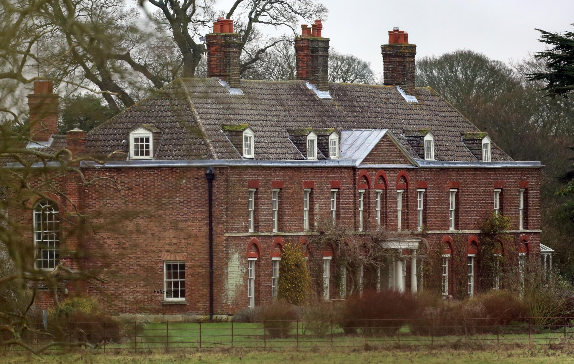 Anmer Hall in Norfolk, England.