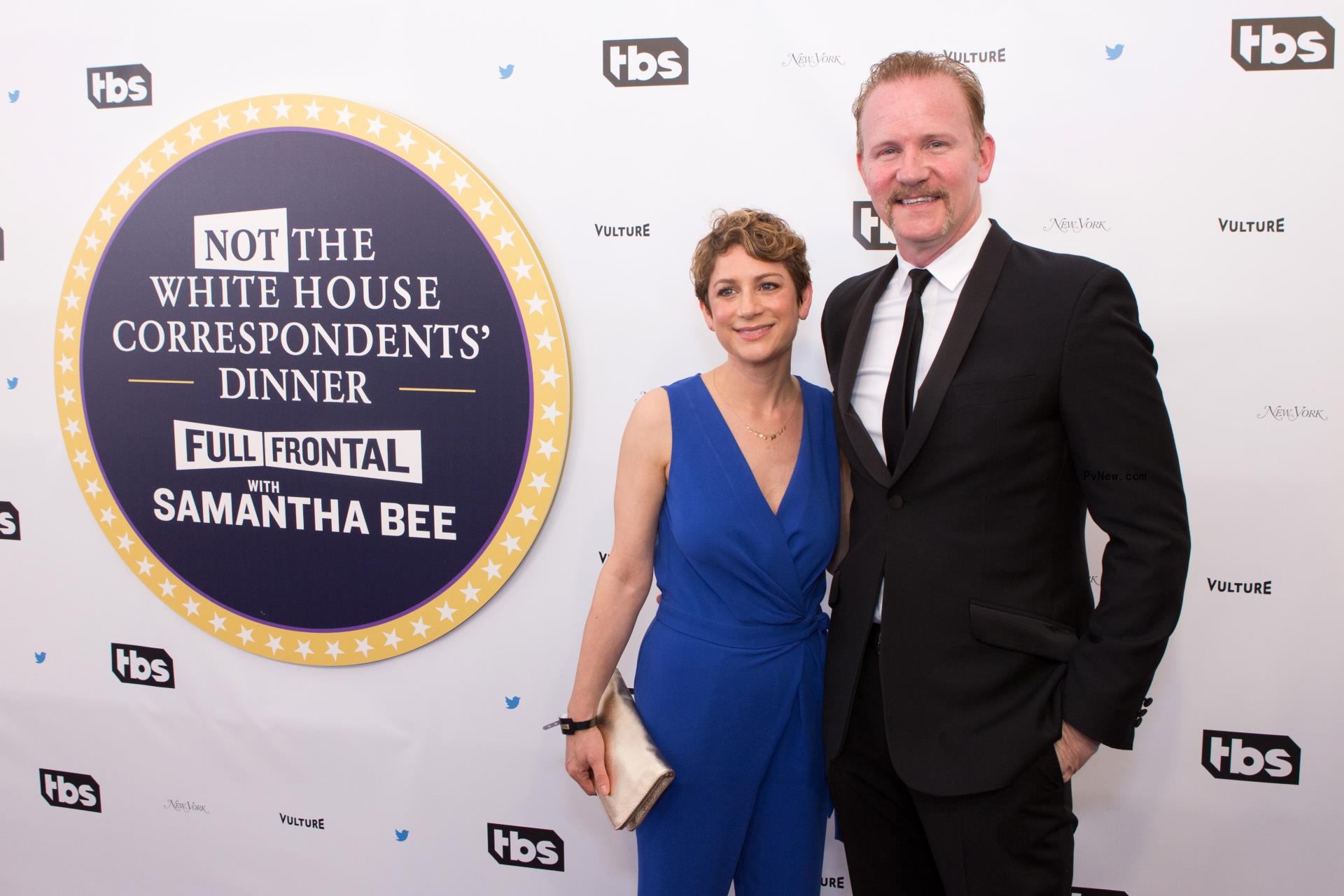 Morgan Spurlock and Sara Bernstein