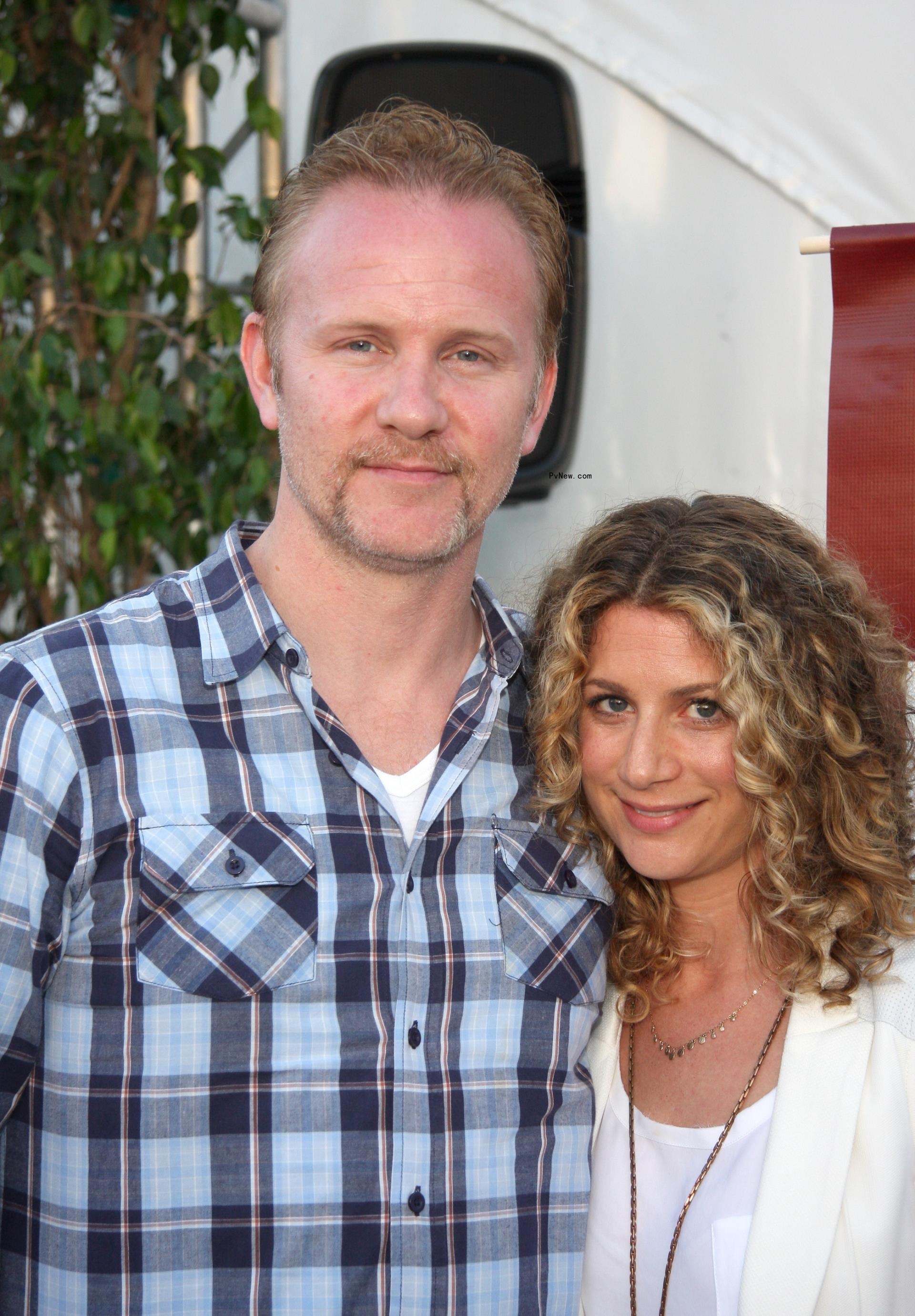 Morgan Spurlock and Sara Bernstein