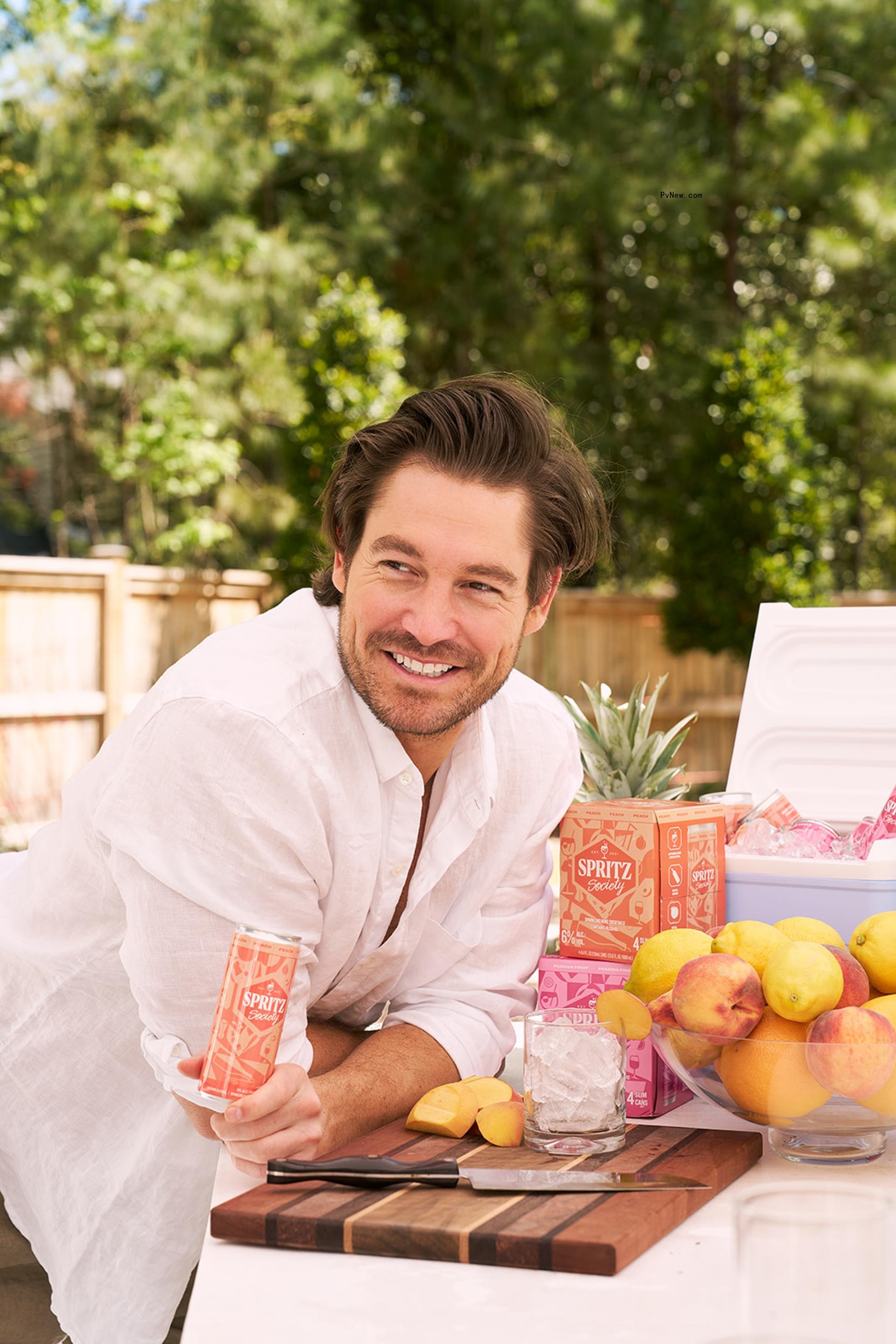 Craig Co<i></i>nover posing with Spritz Society