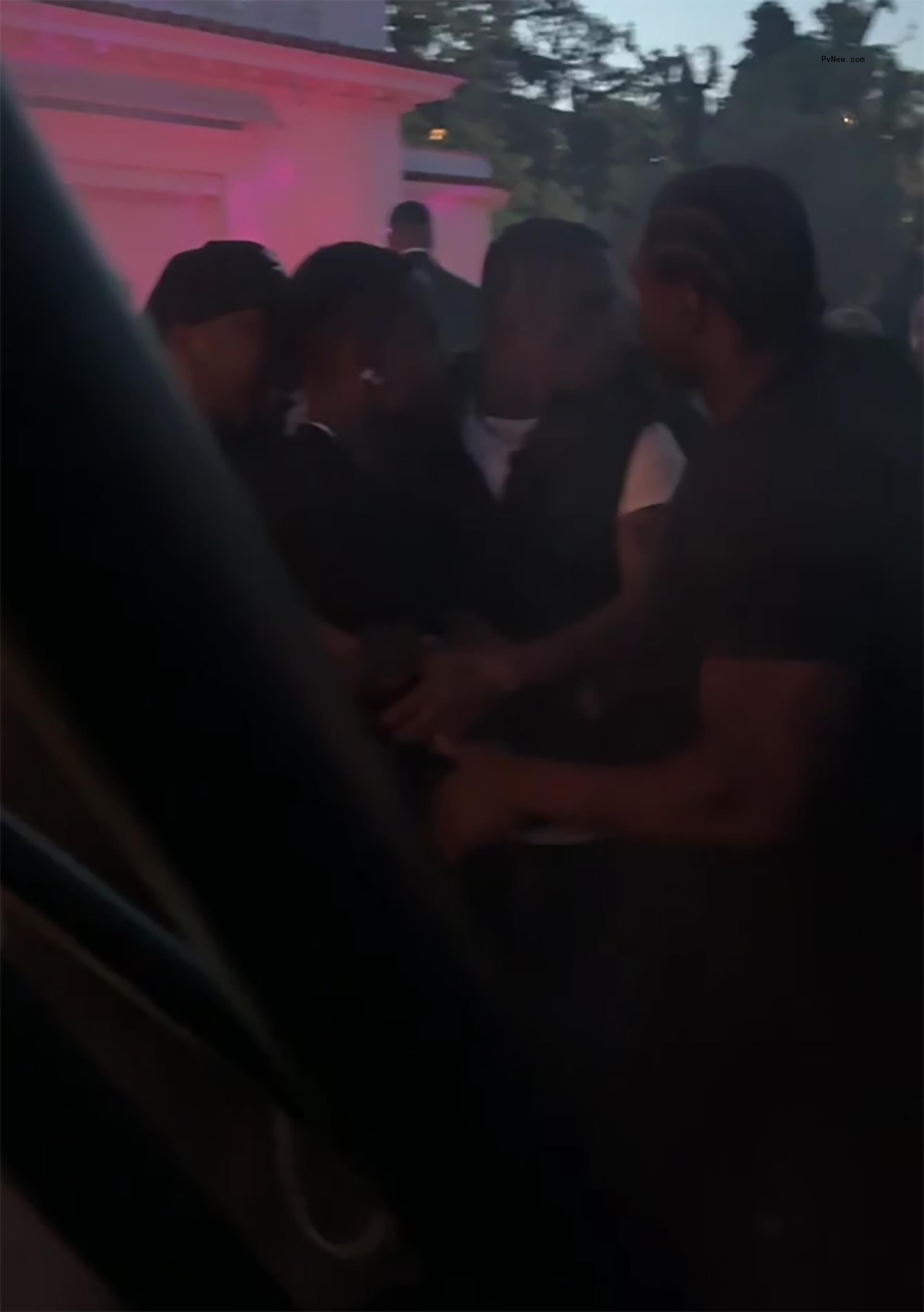 Travis Scott and Southside fighting with Alexander