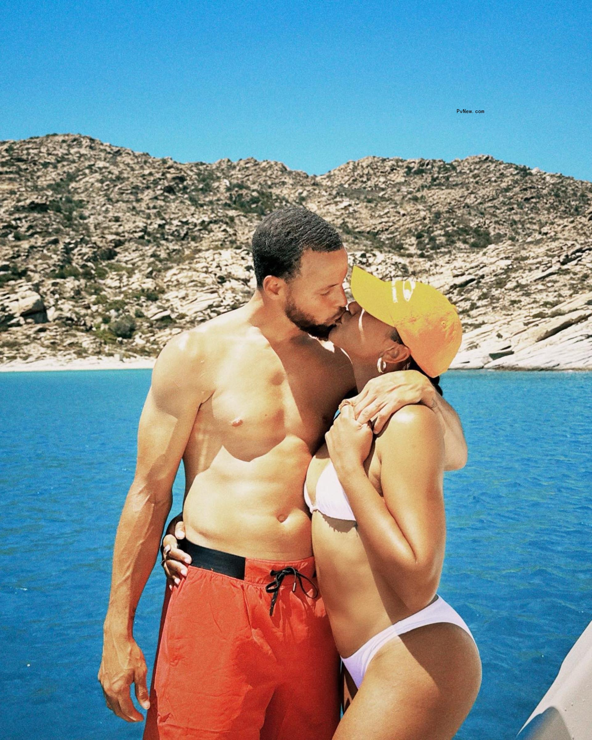 Ayesha Curry and Steph Curry
