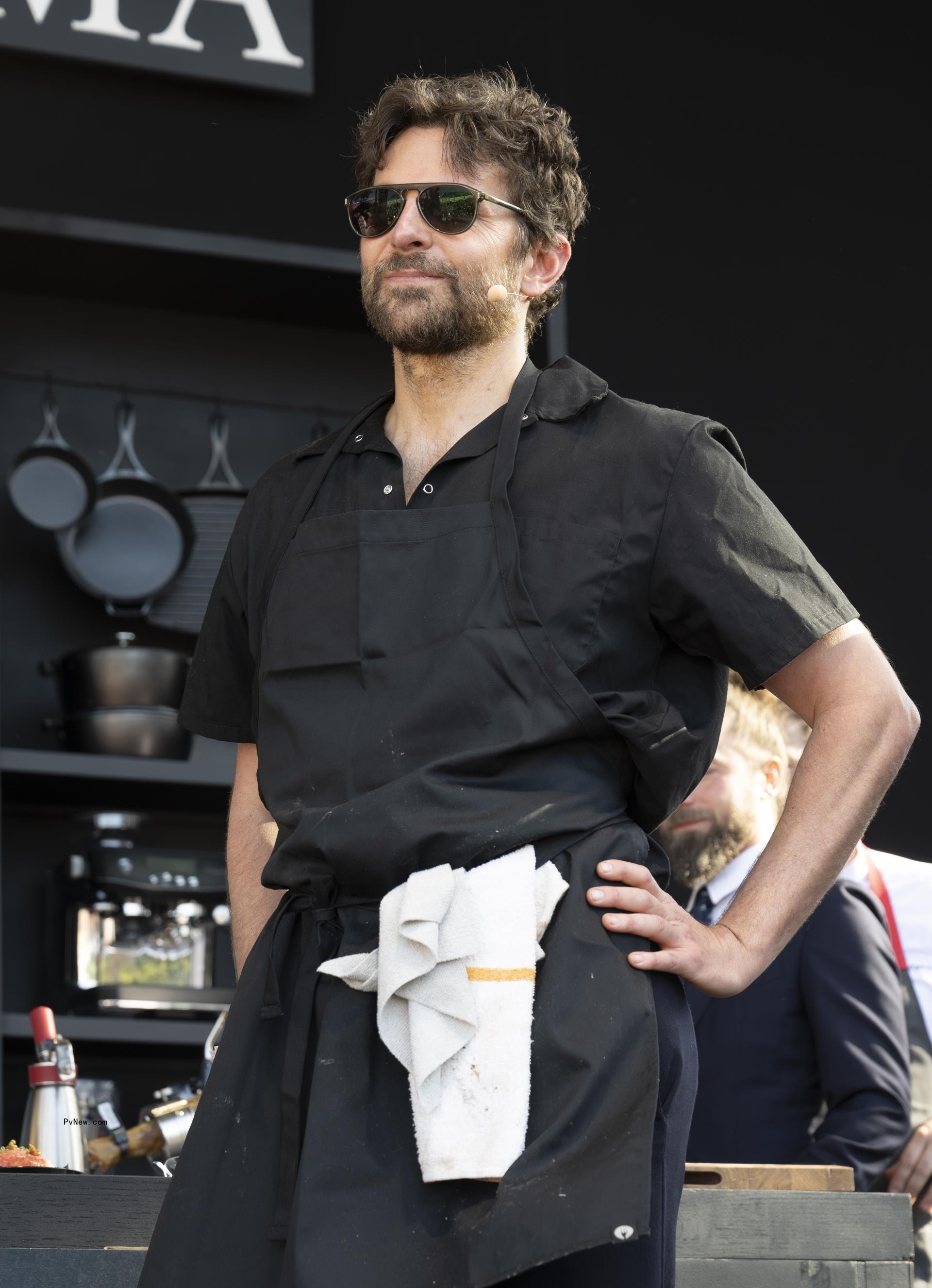 Bradley Cooper at the BottleRock food festival.