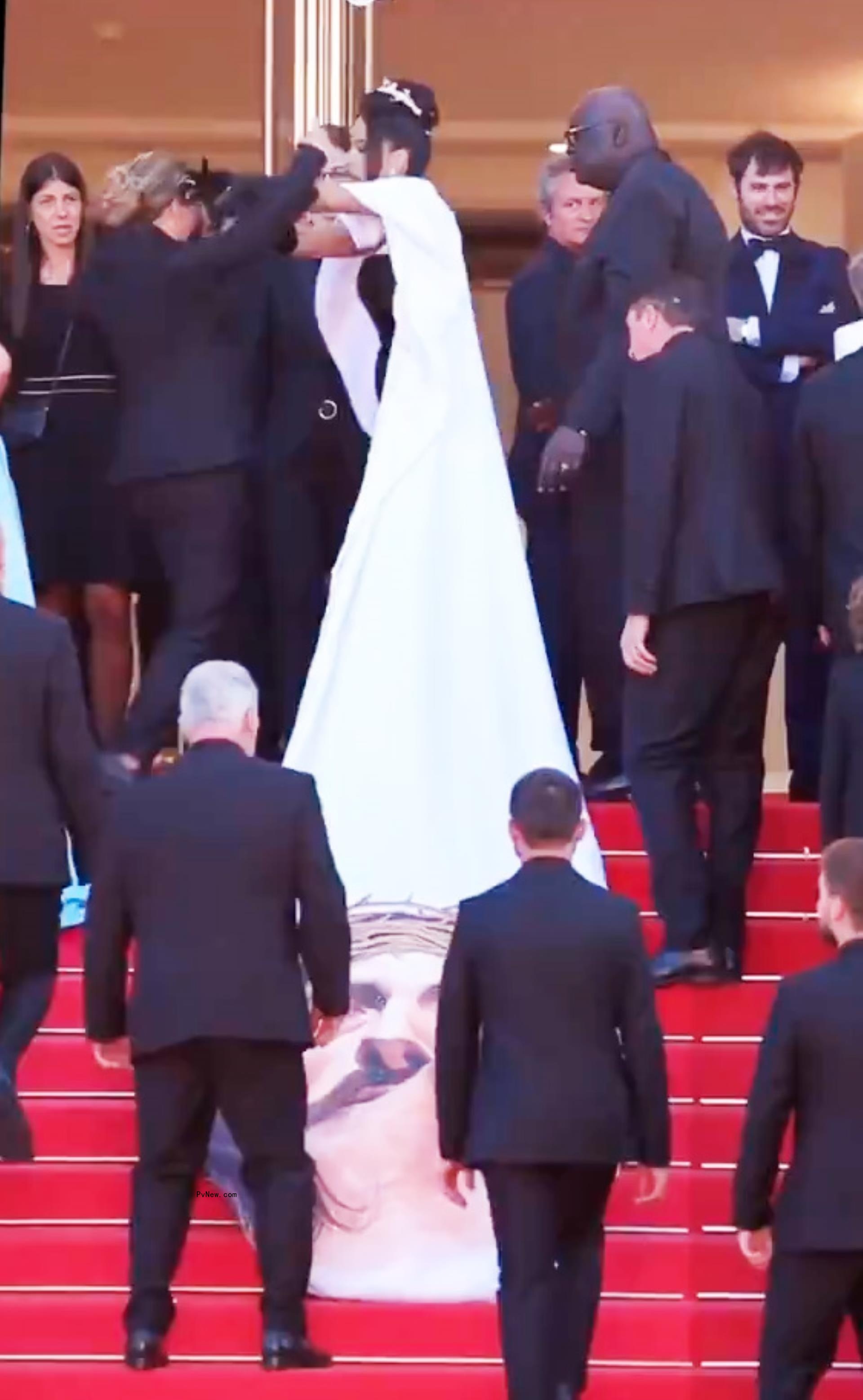 Massiel Taveras Cannes Red carpet video
