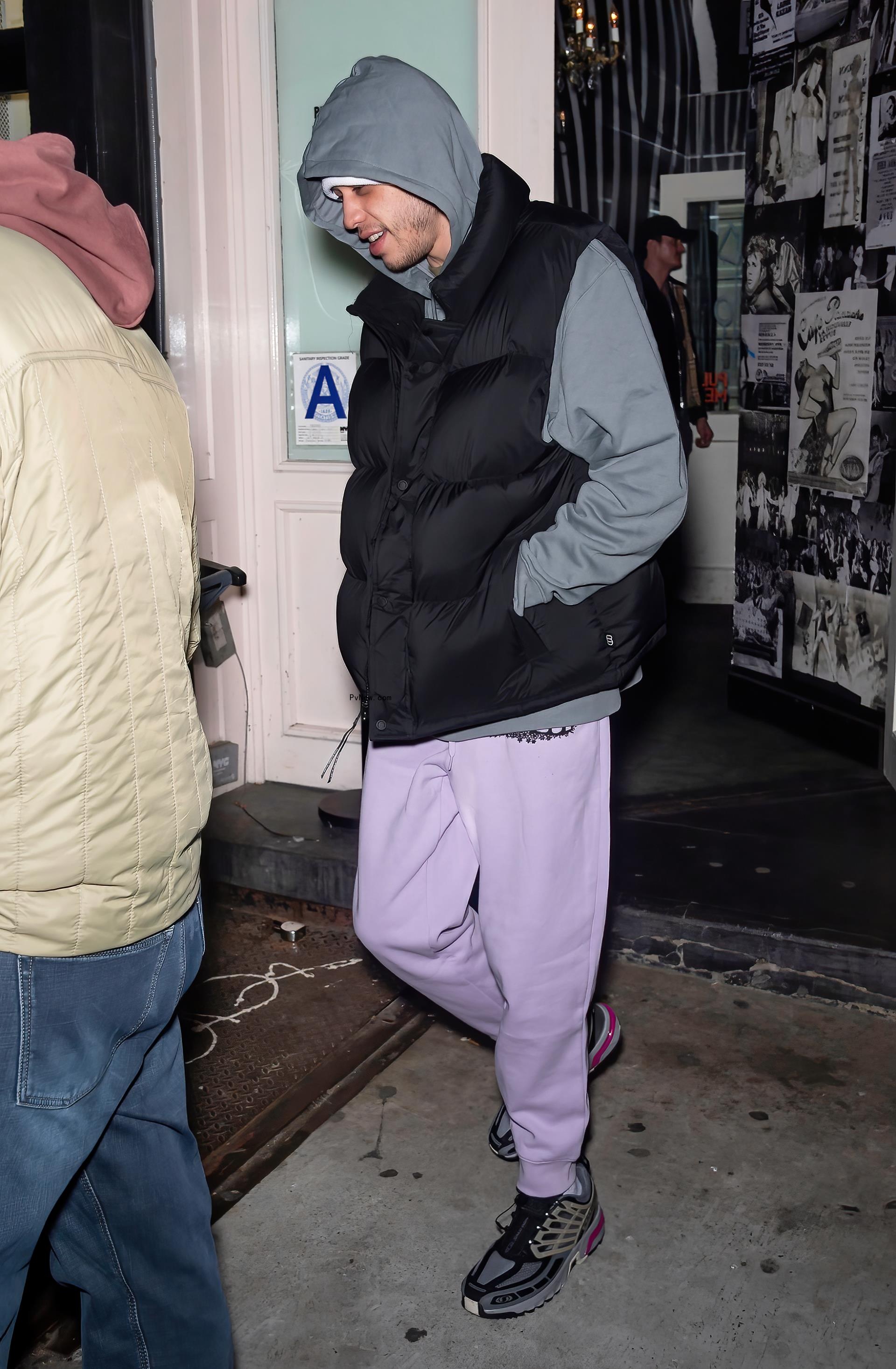 pete davidson walking