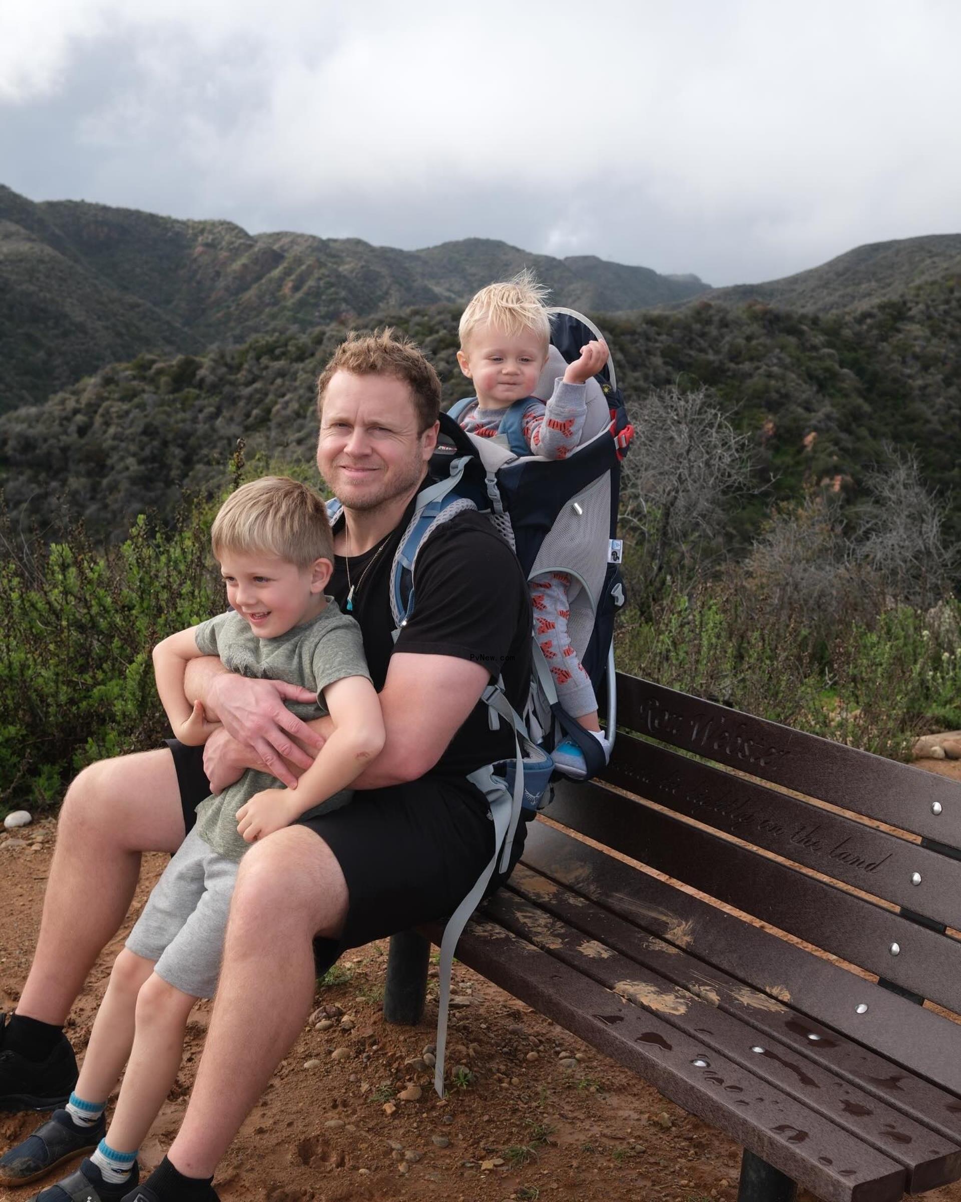 Spencer Pratt and his two sons 