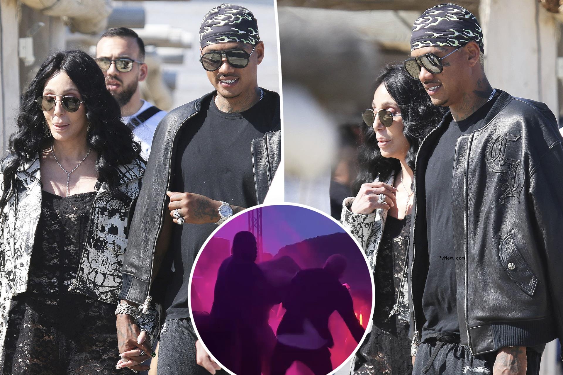 Cher and Alexander ‘AE’ Edwards put on united front, hold hands after his fight with Travis Scott in Cannes
